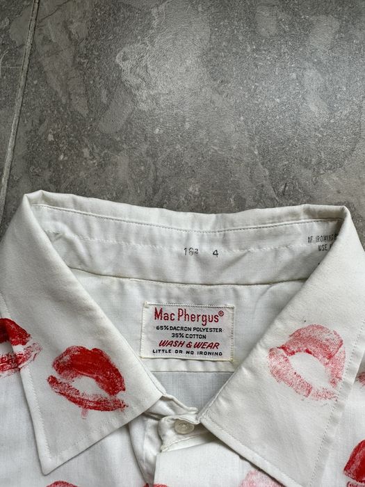 Vintage ICONIC Artisanal Kiss Shirt Like Margiela Cropped | Grailed