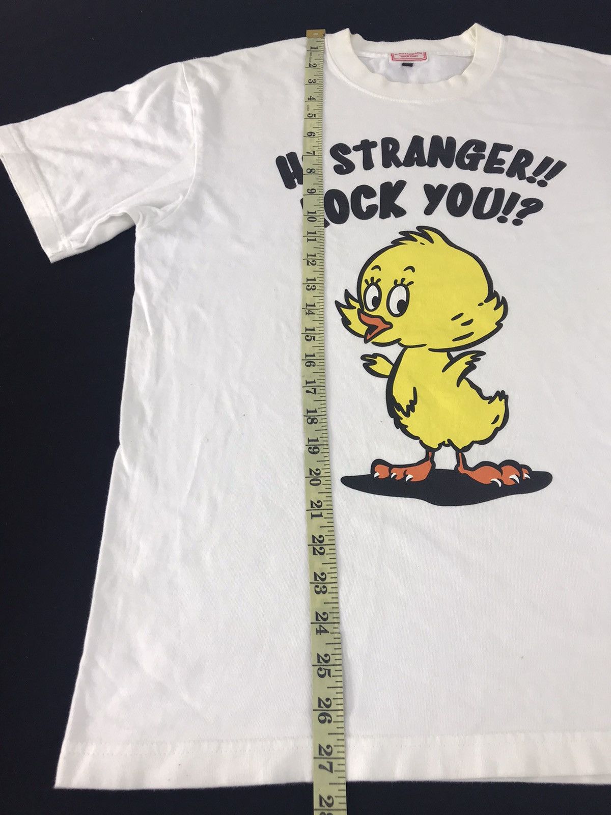 Japanese Brand × Vintage Vintage Shelter Bank Stranger Rock You Duck Logo Tee Size US L / EU 52-54 / 3 - 8 Thumbnail