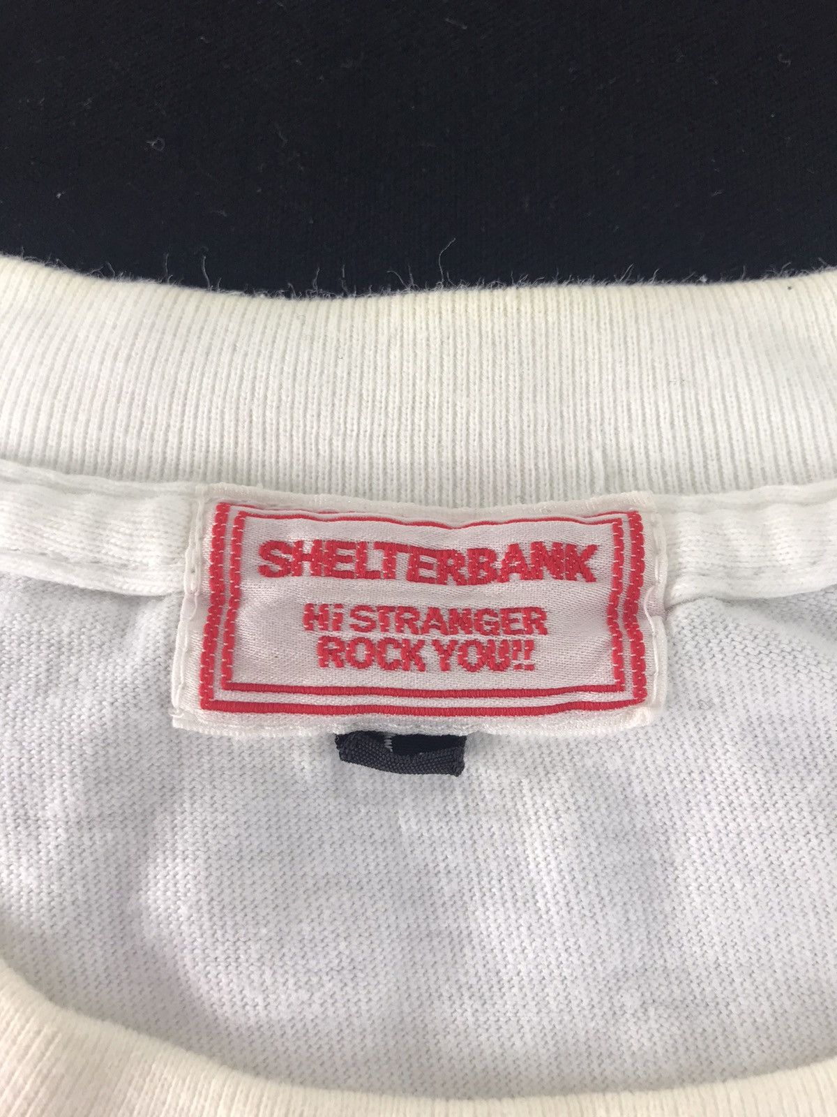 Japanese Brand × Vintage Vintage Shelter Bank Stranger Rock You Duck Logo Tee Size US L / EU 52-54 / 3 - 4 Thumbnail