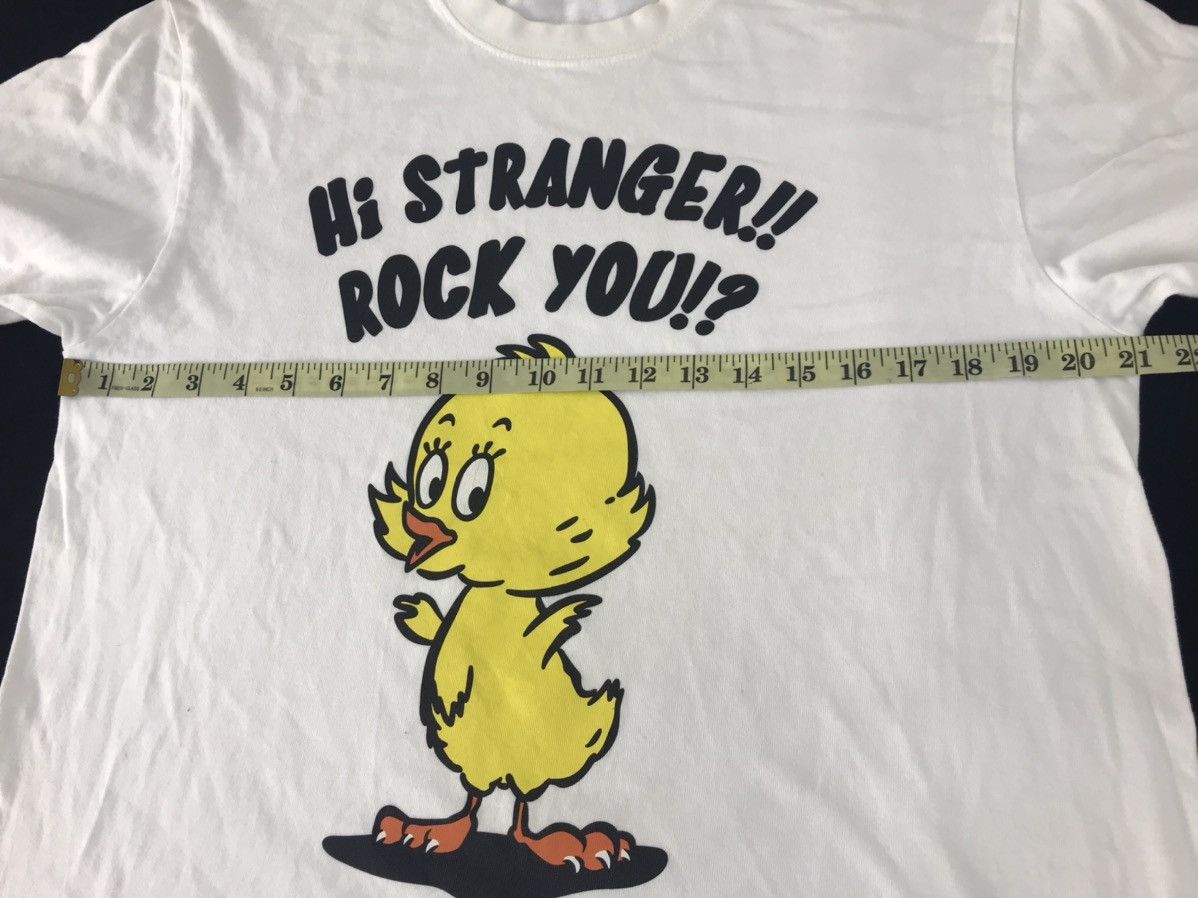Japanese Brand × Vintage Vintage Shelter Bank Stranger Rock You Duck Logo Tee Size US L / EU 52-54 / 3 - 7 Thumbnail