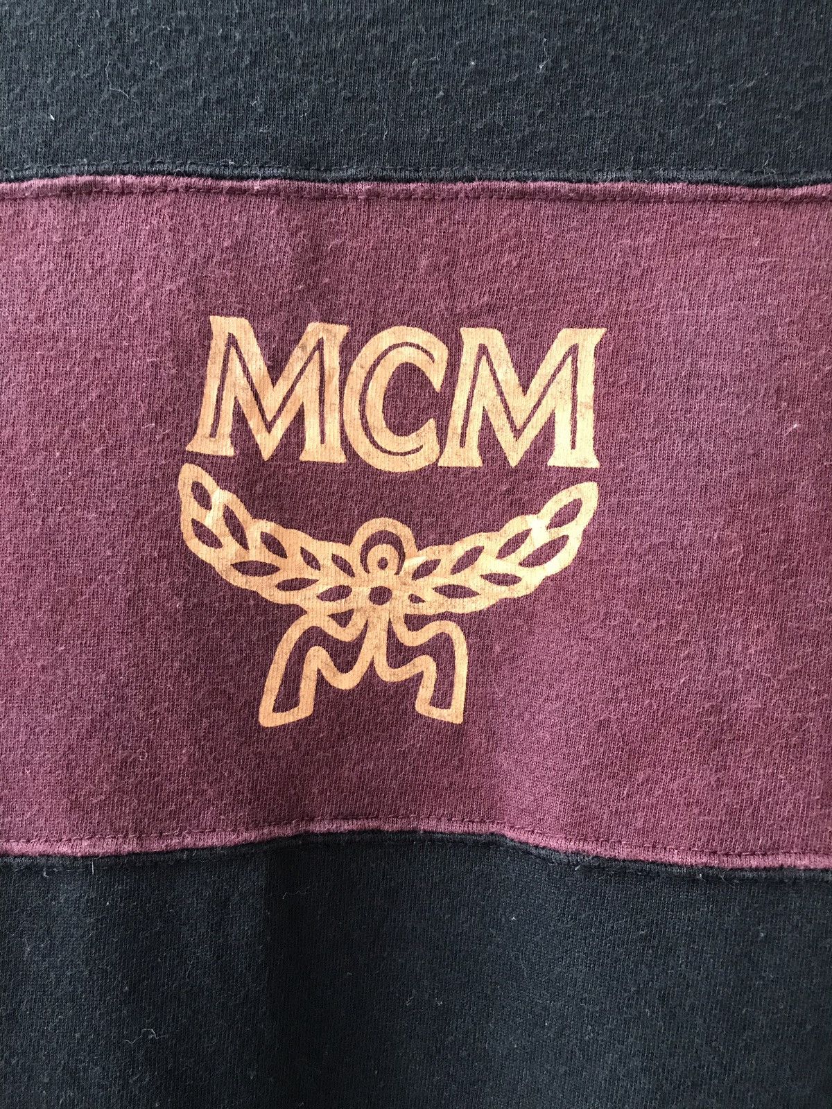 MCM Luxury MCM Legere Chest Striped Big Logo Tee Size US L / EU 52-54 / 3 - 2 Thumbnail