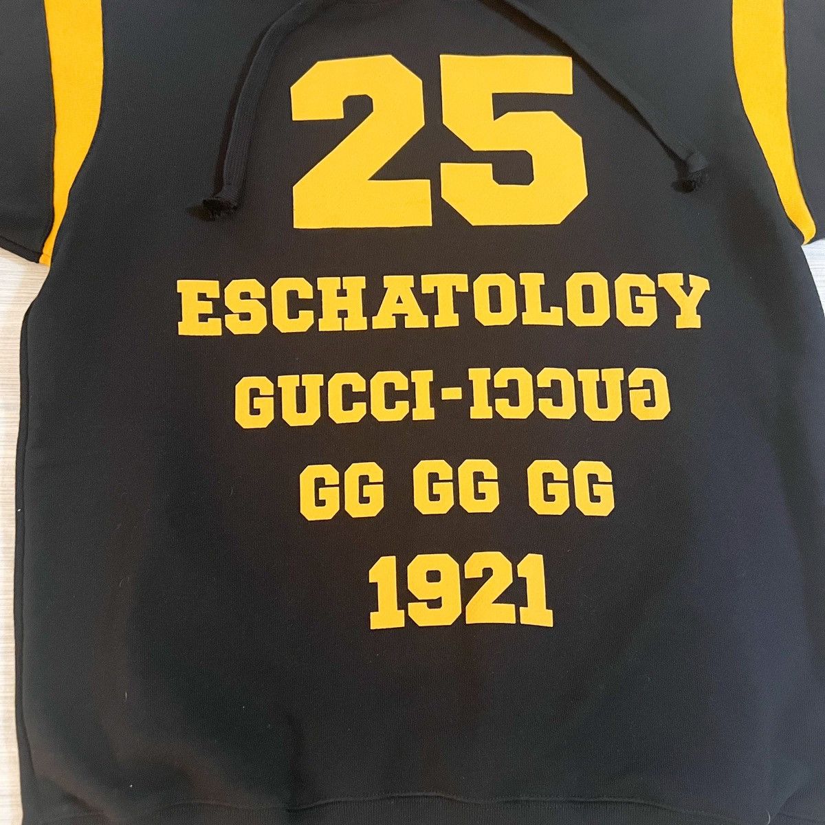 Gucci GUCCI SS21 BLIND FOR LOVE Printing Striped Pullover Hoodie Size US S / EU 44-46 / 1 - 4 Thumbnail