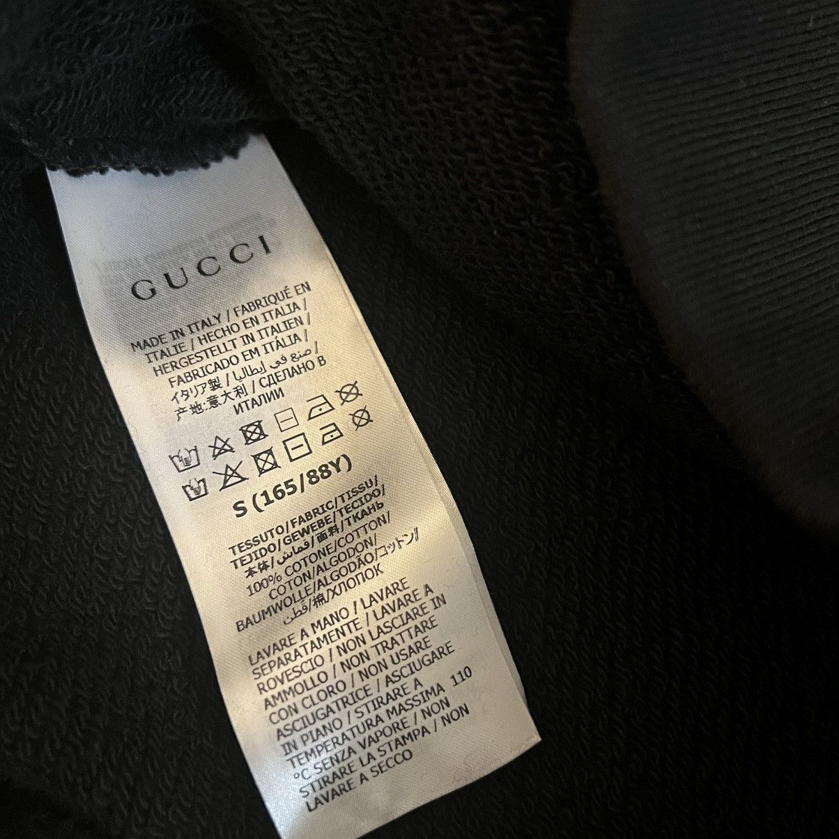 Gucci GUCCI SS21 BLIND FOR LOVE Printing Striped Pullover Hoodie Size US S / EU 44-46 / 1 - 13 Thumbnail