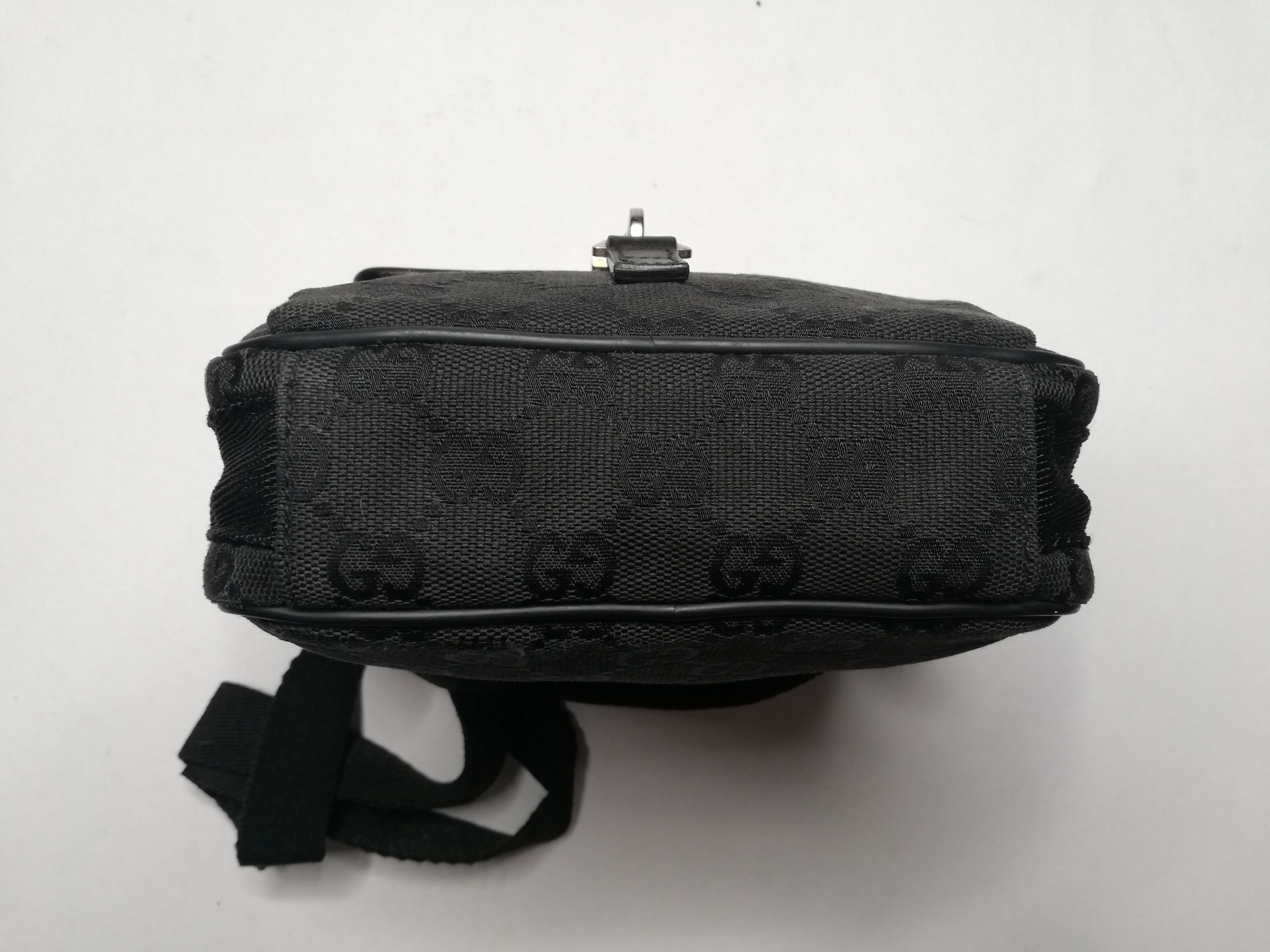 Gucci Gucci Black GG Small Side Crossbody Bag Size ONE SIZE - 8 Thumbnail