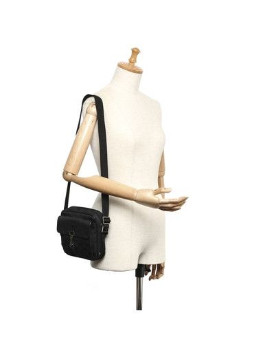 Gucci Gucci Black GG Small Side Crossbody Bag Size ONE SIZE - 1 Thumbnail