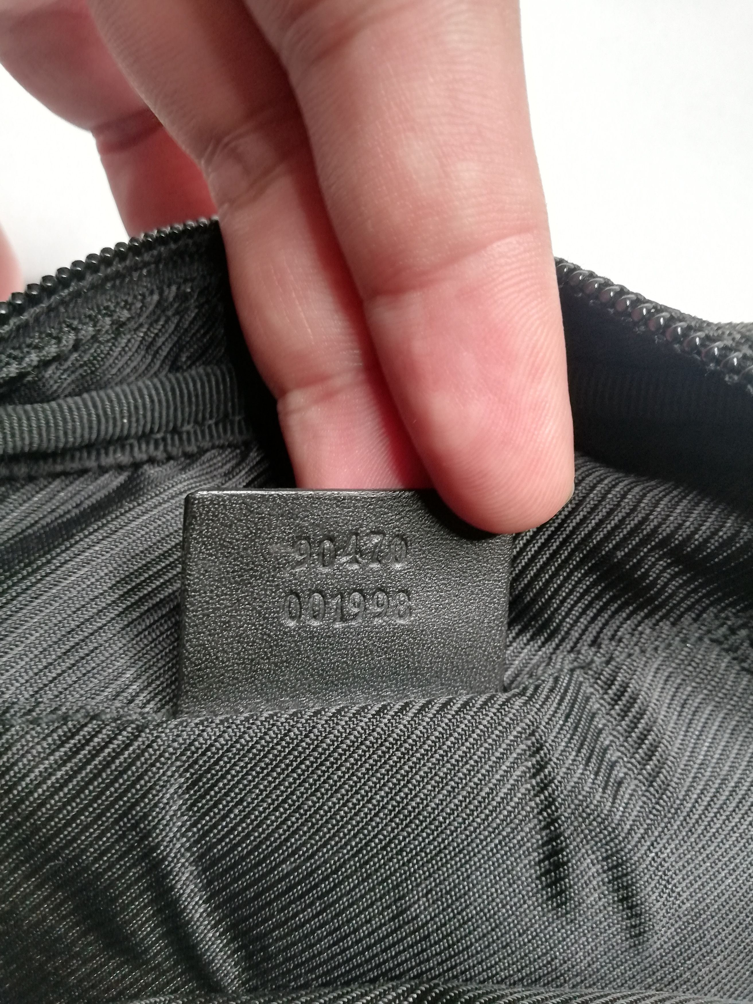Gucci Gucci Black GG Small Side Crossbody Bag Size ONE SIZE - 10 Thumbnail