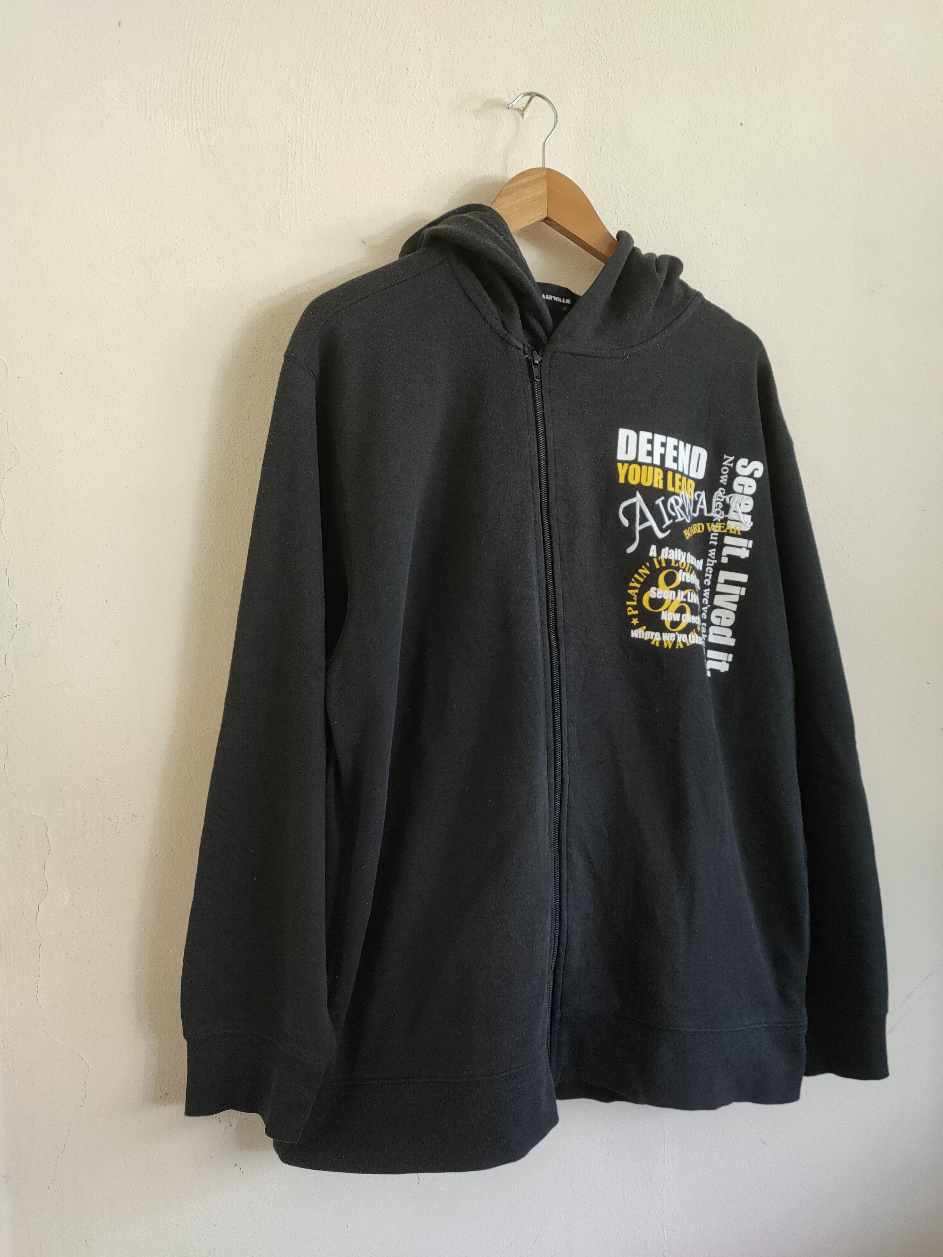 Airwalk × Vintage Airwalk Defend your Lead Sweatshirts Hoodie Size US XL / EU 56 / 4 - 5 Thumbnail
