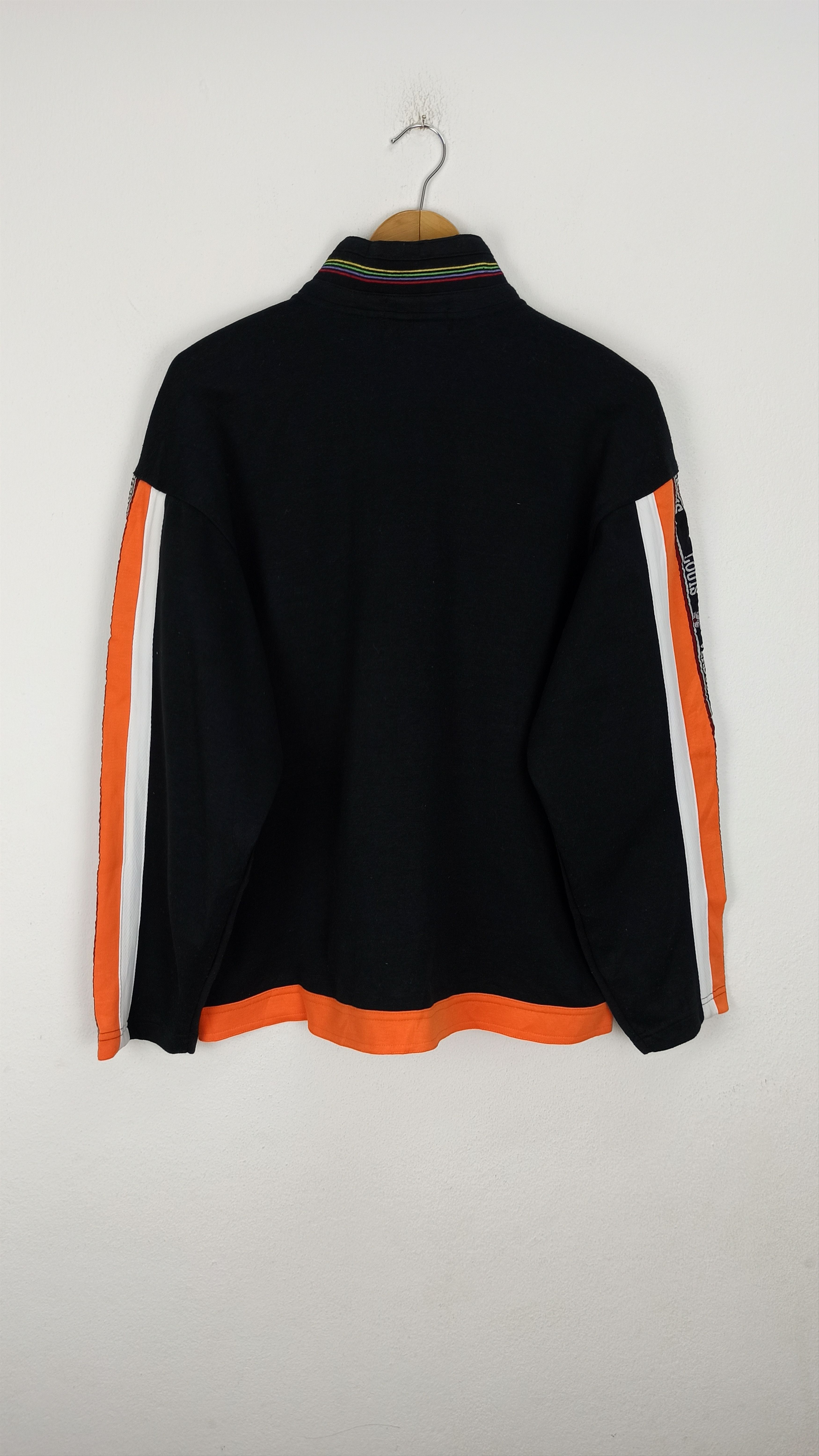 Japanese Brand Vintage LOUIS VERSUS Sweatshirt Embroidered Logo Side Tape Size US M / EU 48-50 / 2 - 3 Thumbnail