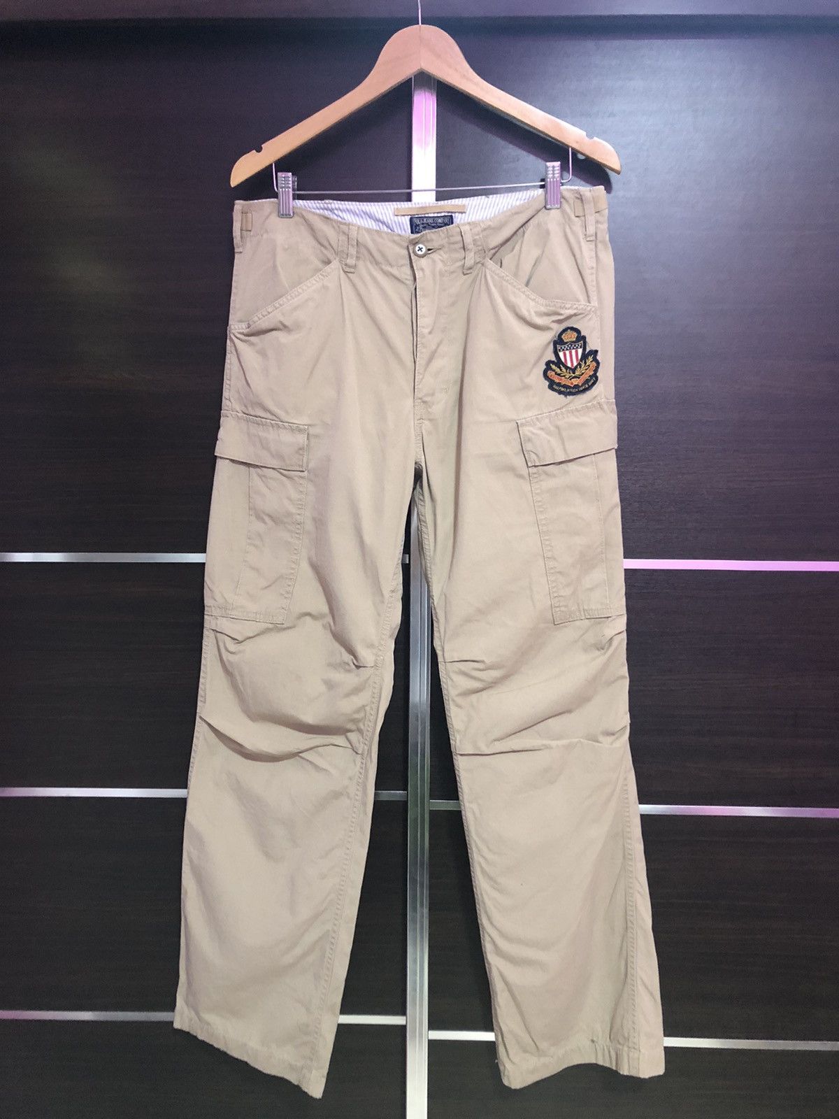 Polo Ralph Lauren Polo Ralph Lauren Cargo Buttonfly Pant Made Japan Size US 34 / EU 50 - 1 Thumbnail