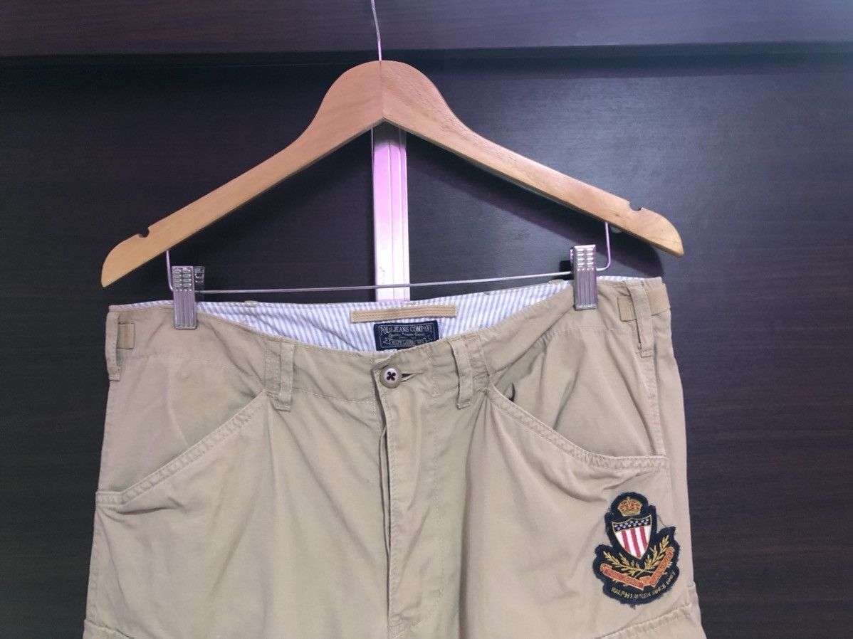 Polo Ralph Lauren Polo Ralph Lauren Cargo Buttonfly Pant Made Japan Size US 34 / EU 50 - 5 Thumbnail