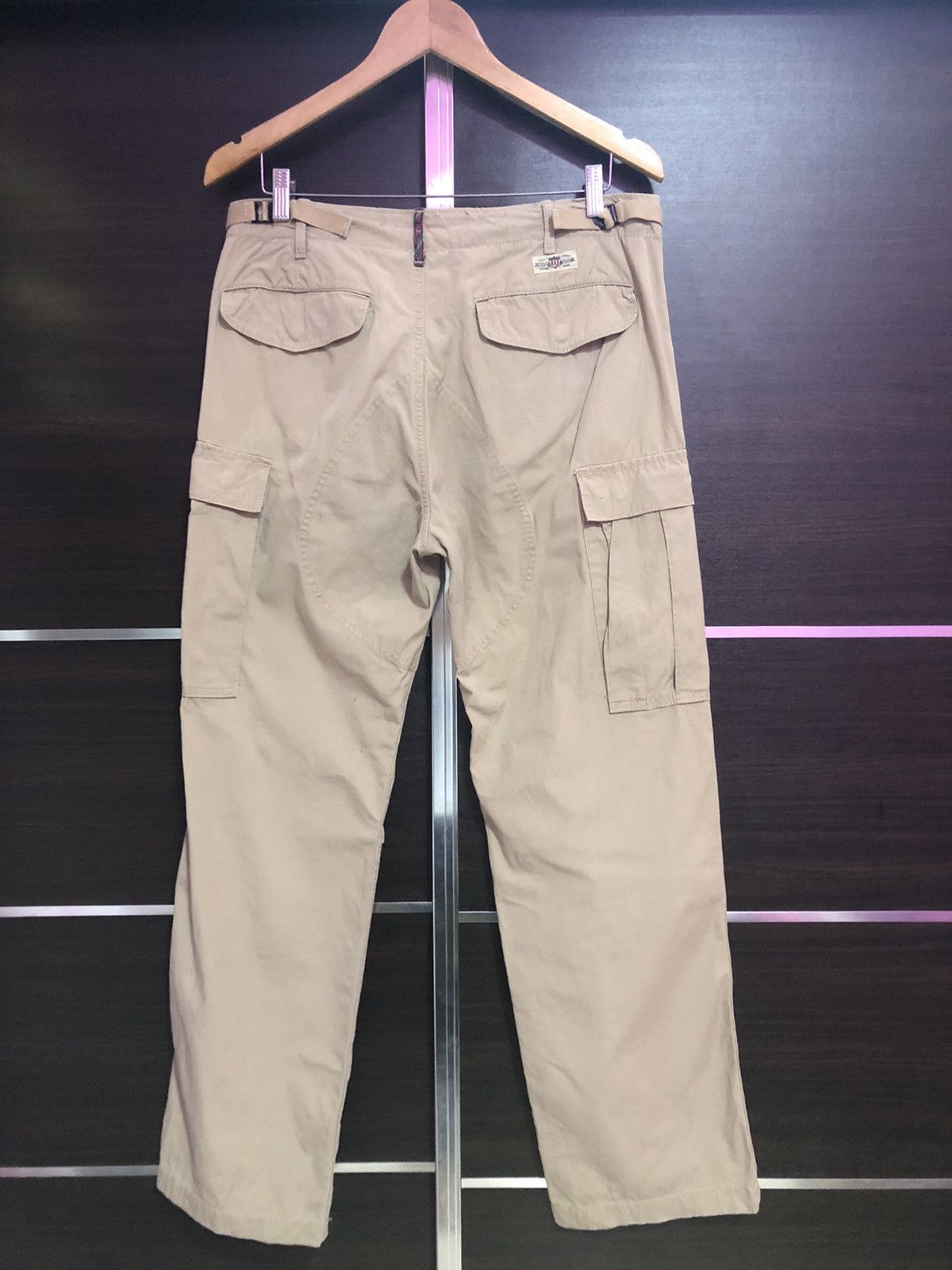 Polo Ralph Lauren Polo Ralph Lauren Cargo Buttonfly Pant Made Japan Size US 34 / EU 50 - 2 Thumbnail