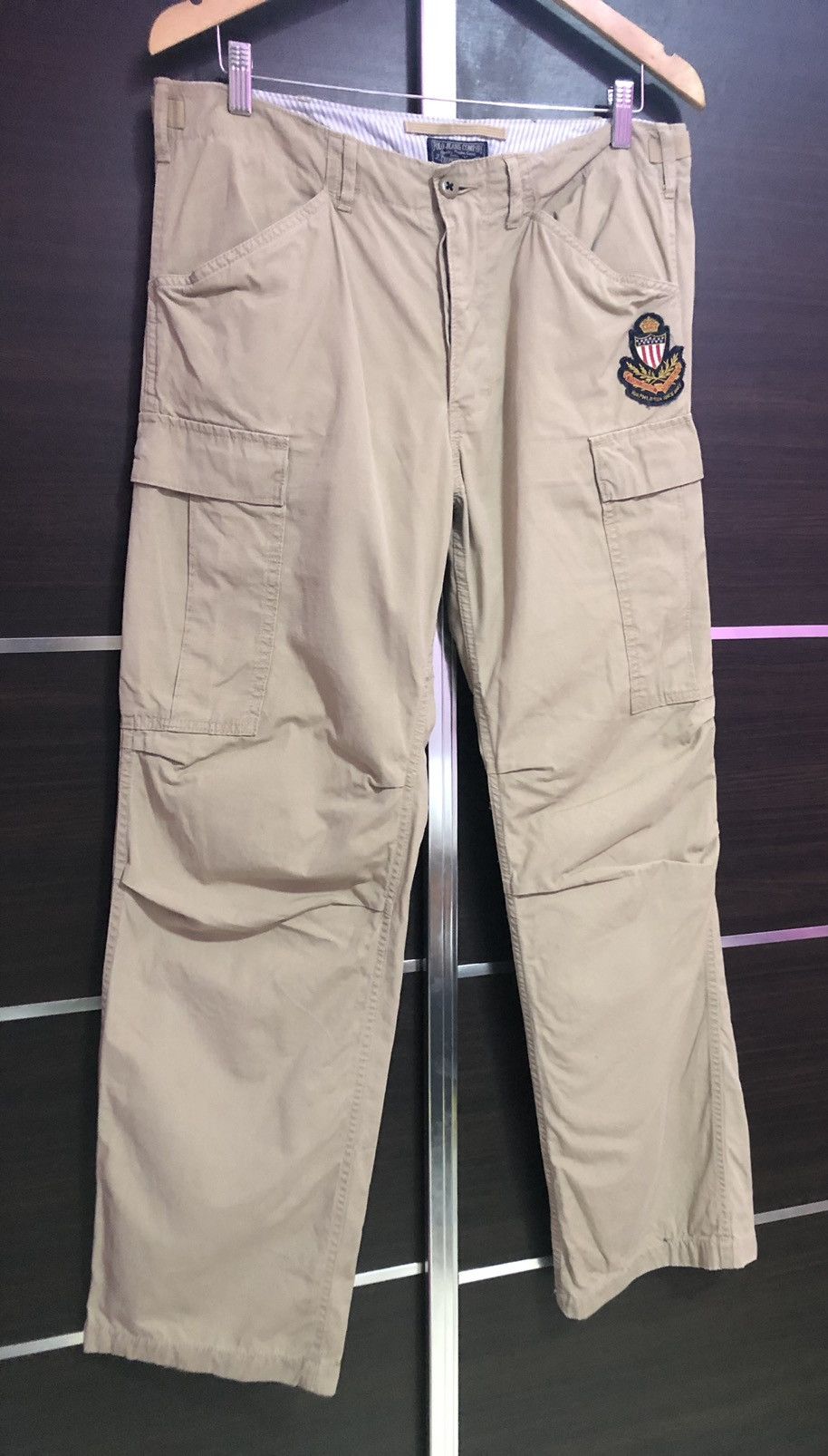 Polo Ralph Lauren Polo Ralph Lauren Cargo Buttonfly Pant Made Japan Size US 34 / EU 50 - 4 Thumbnail