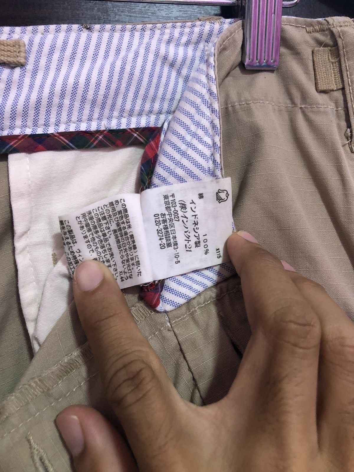 Polo Ralph Lauren Polo Ralph Lauren Cargo Buttonfly Pant Made Japan Size US 34 / EU 50 - 14 Thumbnail