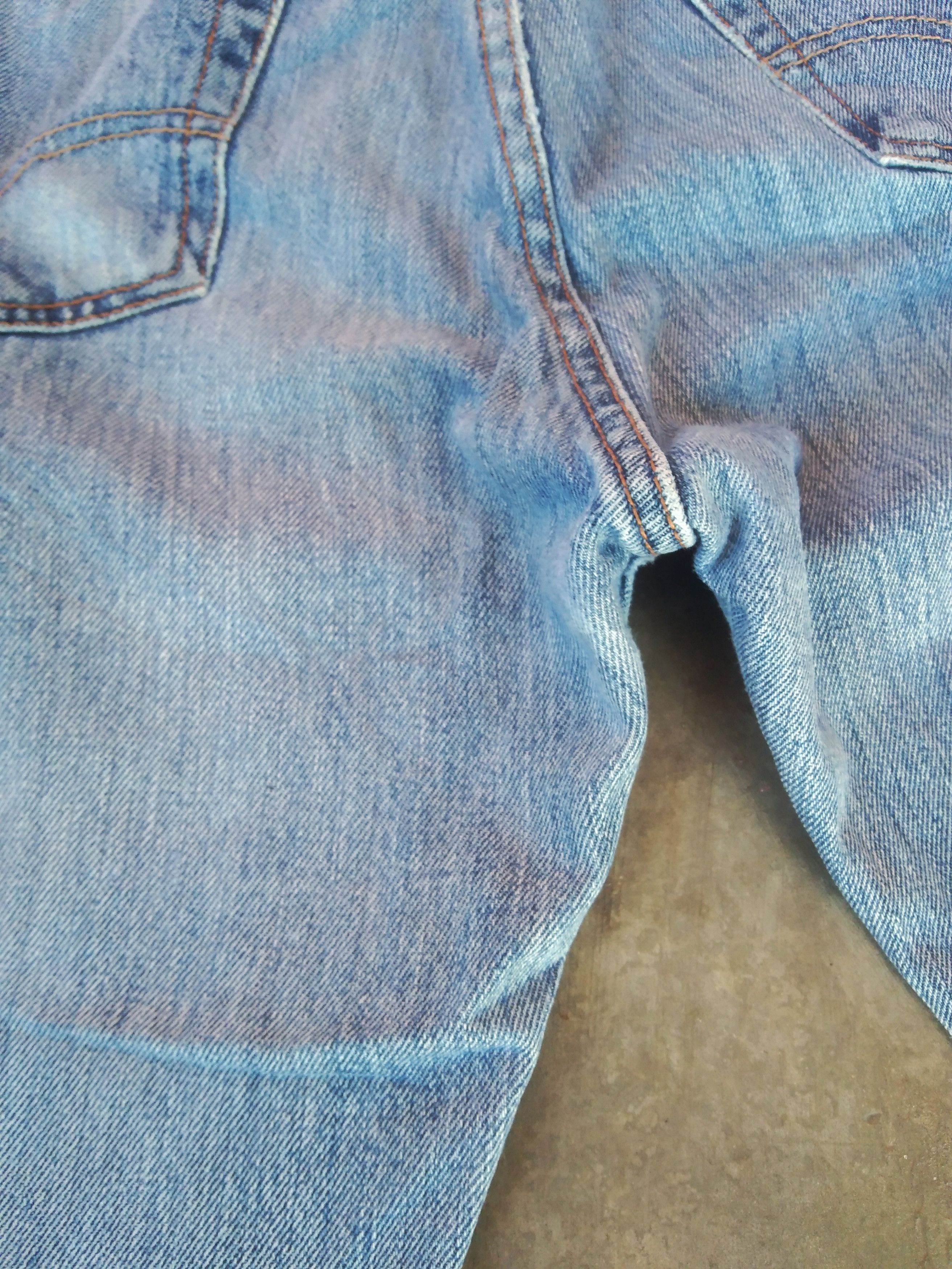 Levi's × Vintage Vintage Levis 501 Light Wash Distressed Jeans 30x30 Size US 30 / EU 46 - 5 Thumbnail