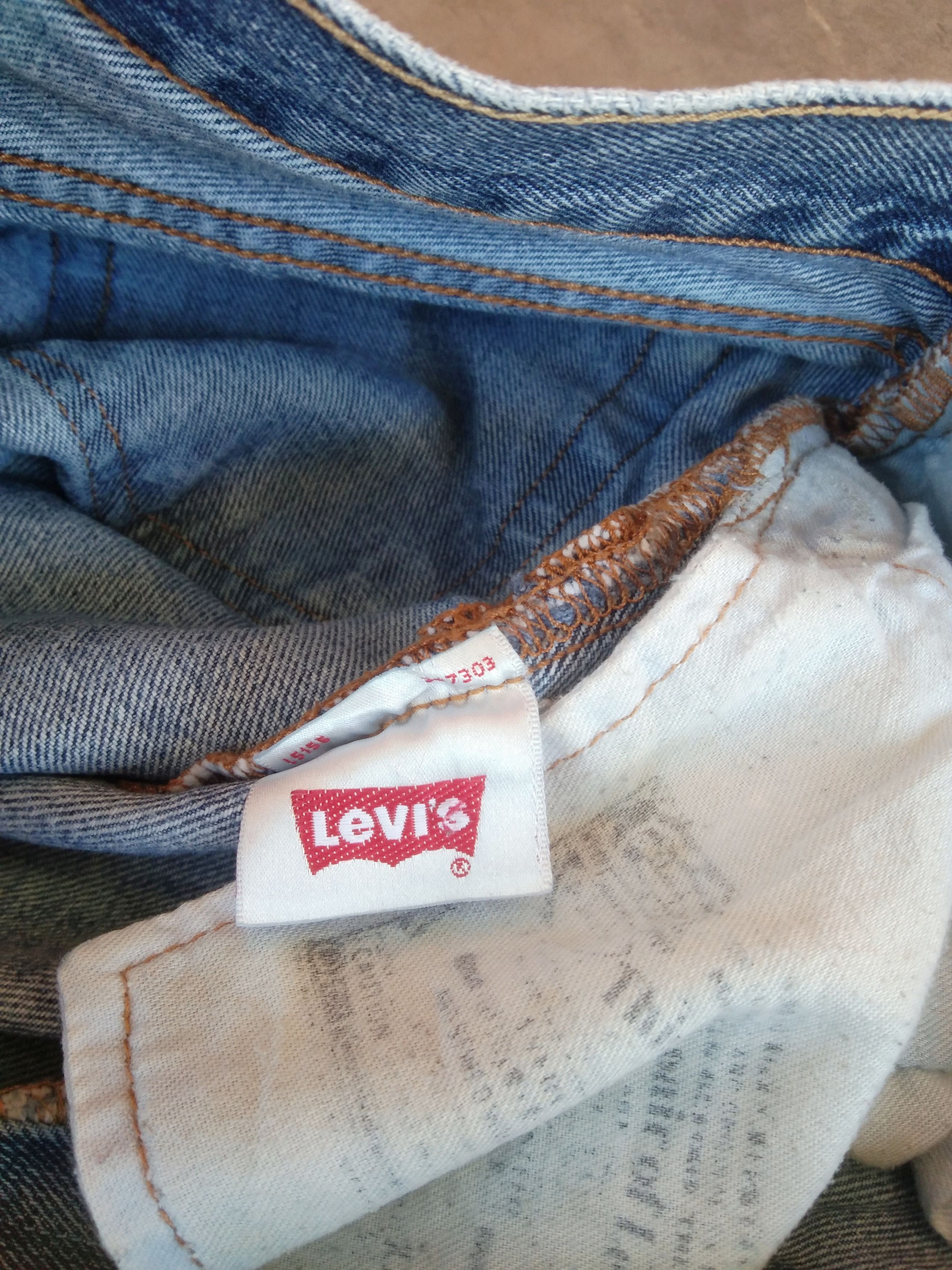 Levi's × Vintage Vintage Levis 501 Light Wash Distressed Jeans 30x30 Size US 30 / EU 46 - 10 Thumbnail