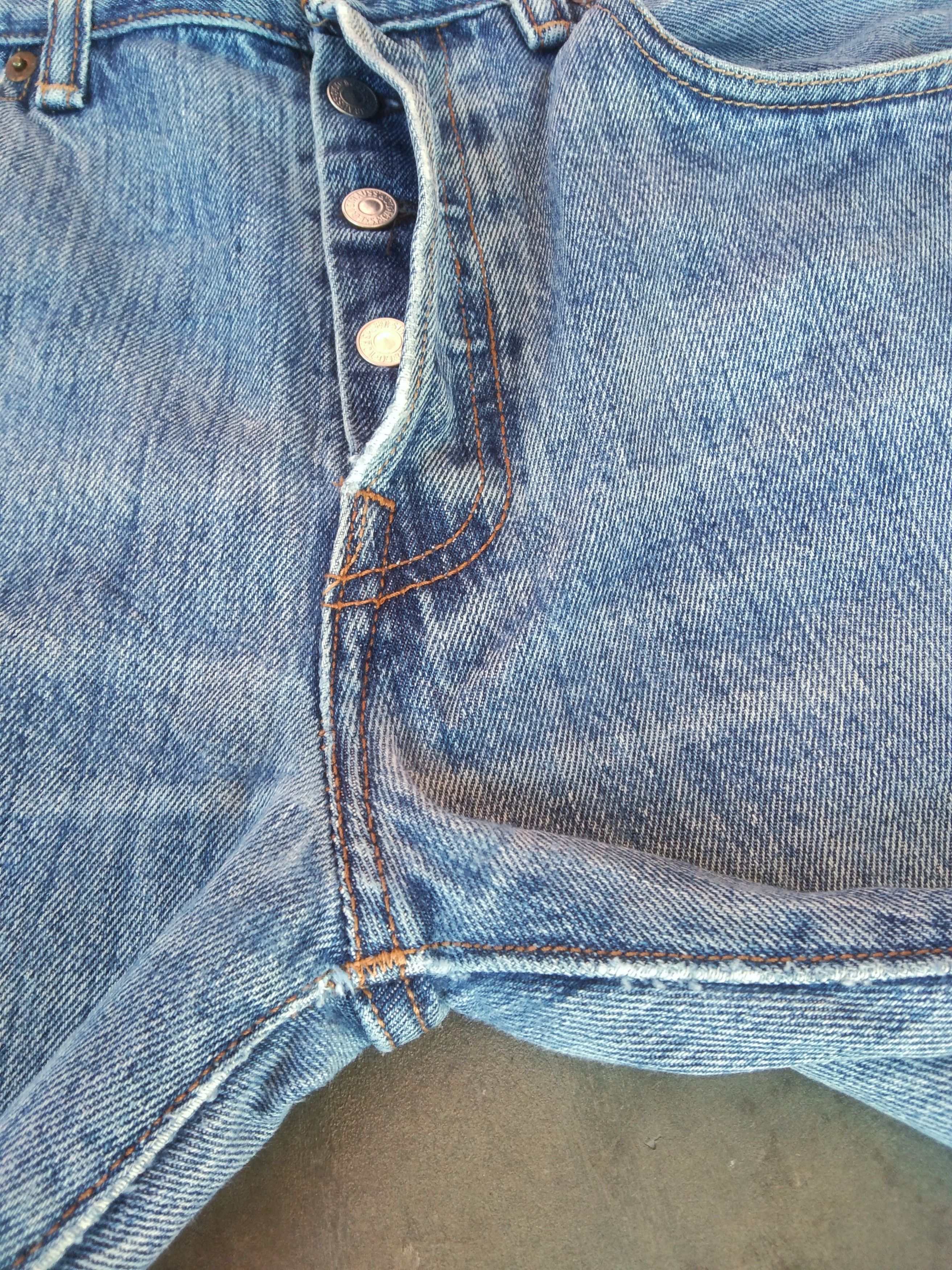 Levi's × Vintage Vintage Levis 501 Light Wash Distressed Jeans 30x30 Size US 30 / EU 46 - 7 Thumbnail