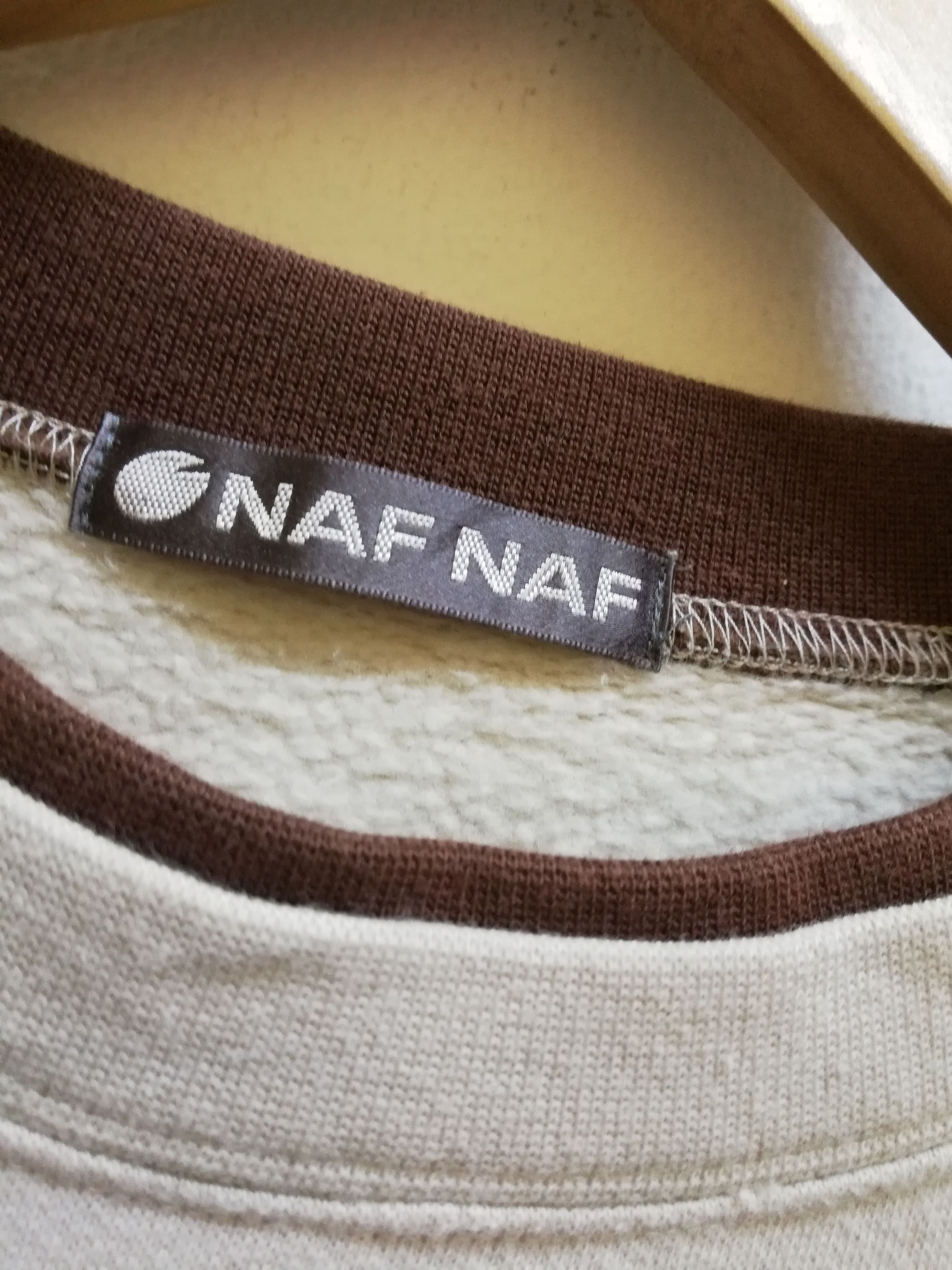 14th Addiction Vintage Naf Naf Basics Sweatshirt (c33) Size US L / EU 52-54 / 3 - 4 Thumbnail