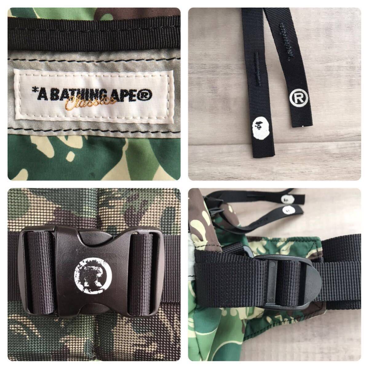 Bape BAPE Fire camo green waist bag flame a bathing ape NIGO Size ONE SIZE - 9 Thumbnail