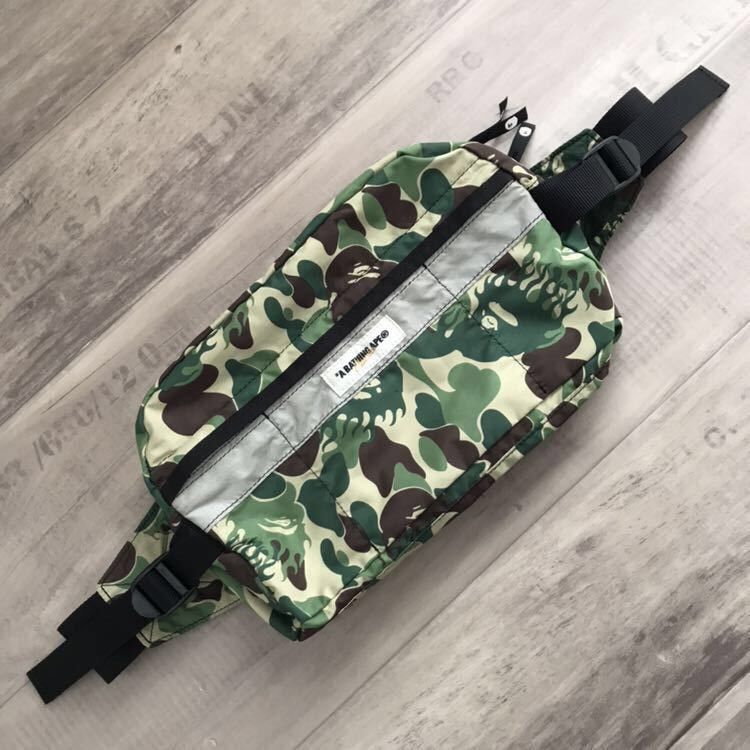 Bape BAPE Fire camo green waist bag flame a bathing ape NIGO Size ONE SIZE - 1 Thumbnail