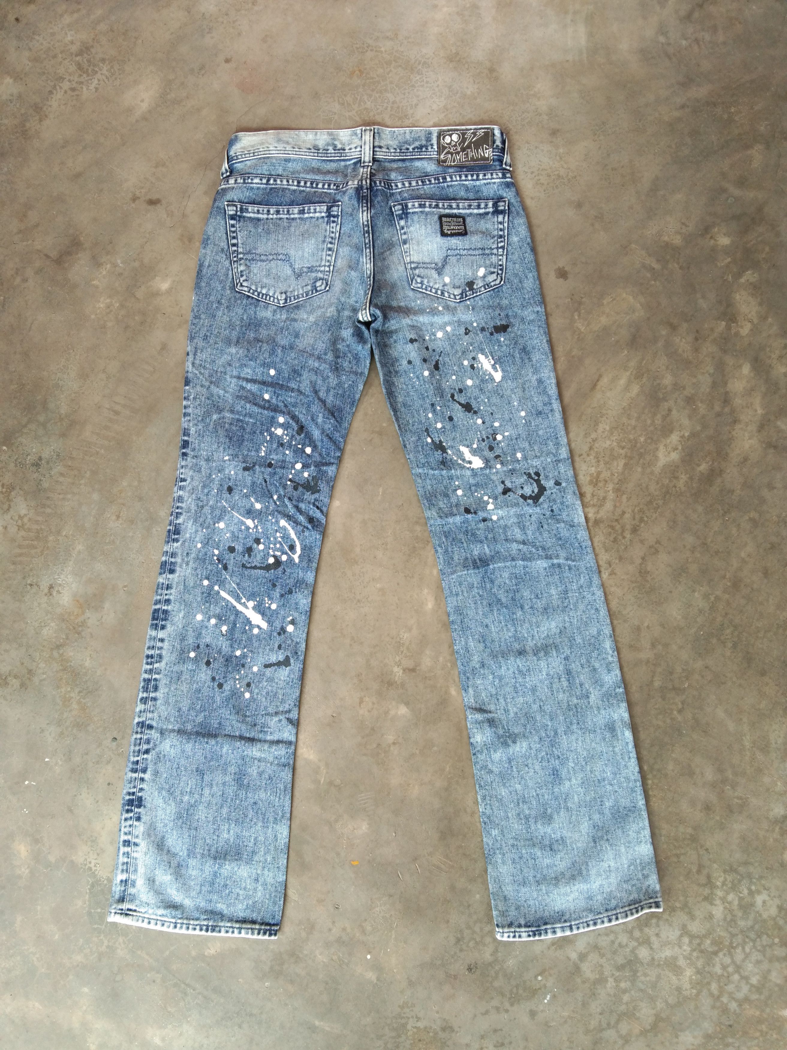 Japanese Brand Vintage Painter Edwin Made In Japan Boot Cut Jeans 31x32 Size US 31 - 2 Thumbnail