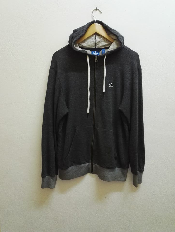 Adidas 🔥Rare🔥 Hoodie Adidas 3 stripe Small Logo Size US L / EU 52-54 / 3 - 1 Thumbnail