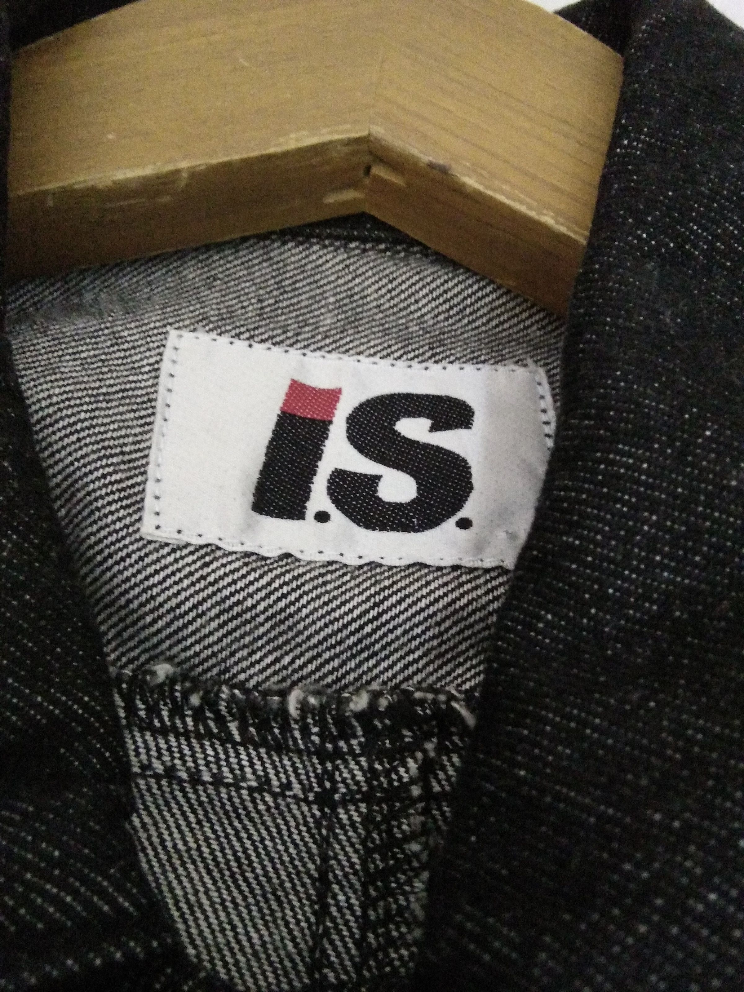 Issey Miyake I.S ISSEY MIYAKE JACKET DENIM JACKET PIT 19 (A260) Size US S / EU 44-46 / 1 - 5 Thumbnail