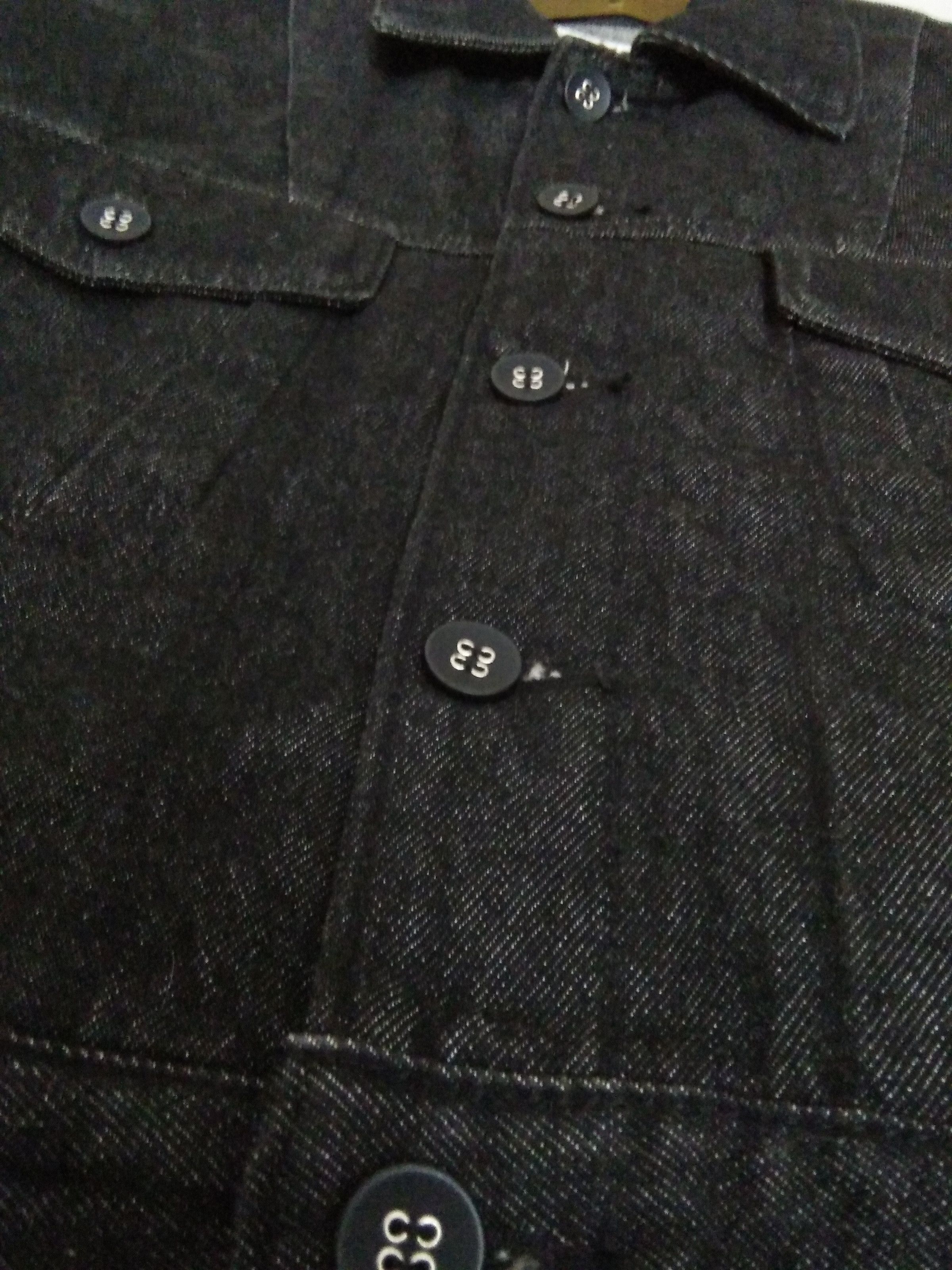 Issey Miyake I.S ISSEY MIYAKE JACKET DENIM JACKET PIT 19 (A260) Size US S / EU 44-46 / 1 - 4 Thumbnail