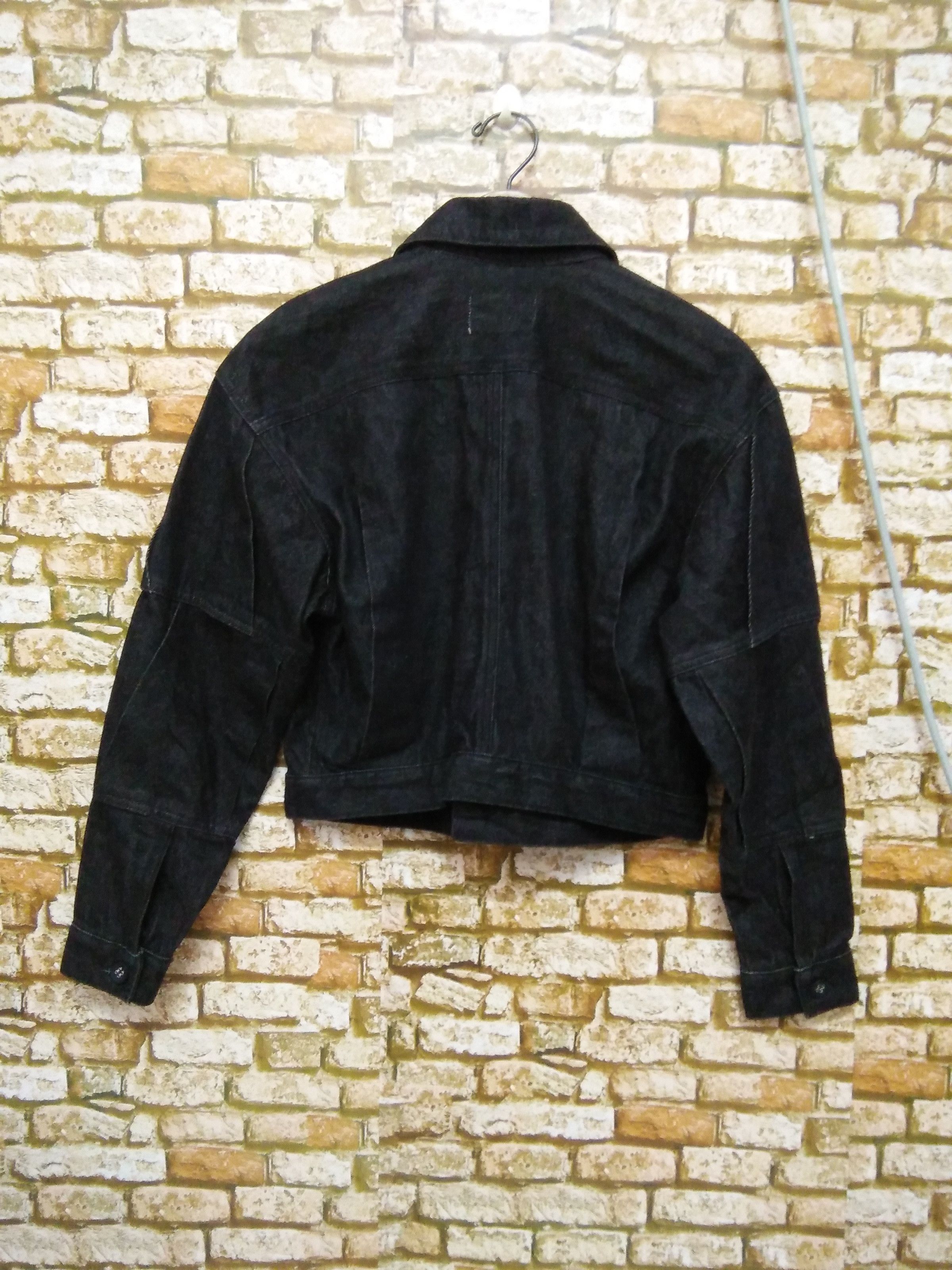 Issey Miyake I.S ISSEY MIYAKE JACKET DENIM JACKET PIT 19 (A260) Size US S / EU 44-46 / 1 - 2 Thumbnail