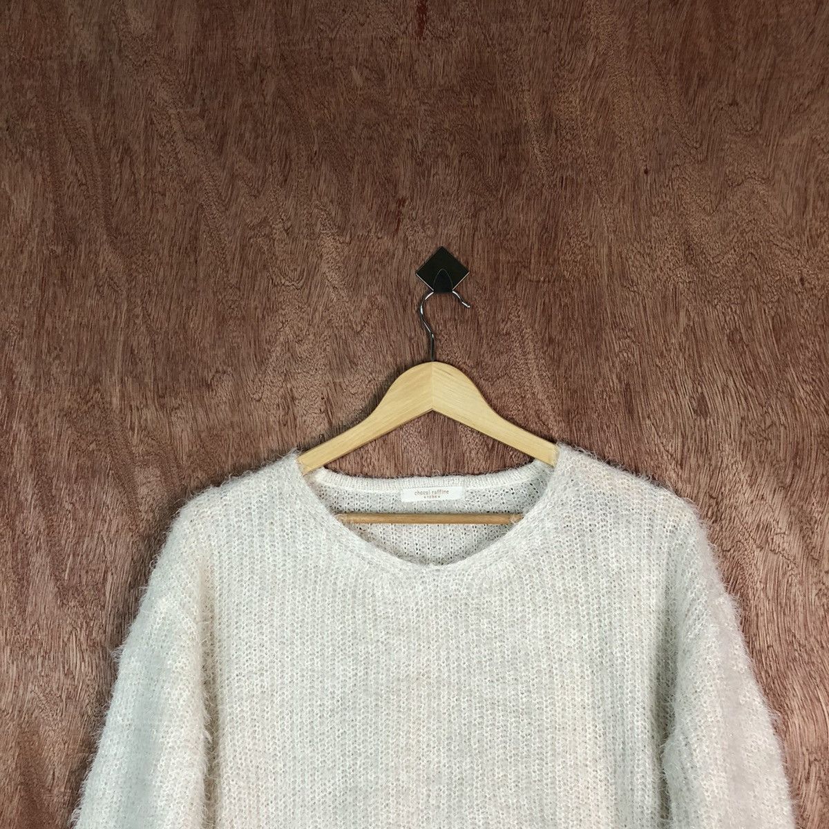 Homespun Knitwear × Japanese Brand Chocol Raffine & Rebeo Shag Shaggy Fur Mohair Knitwear #6618 Size M / US 6-8 / IT 42-44 - 2 Thumbnail