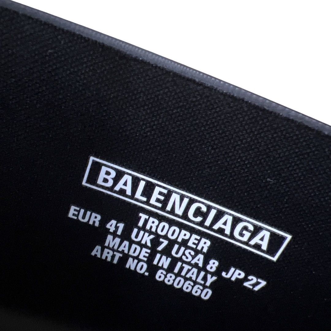 BALENCIAGA SS22 RUBBER TROOPER BOOTS Boots