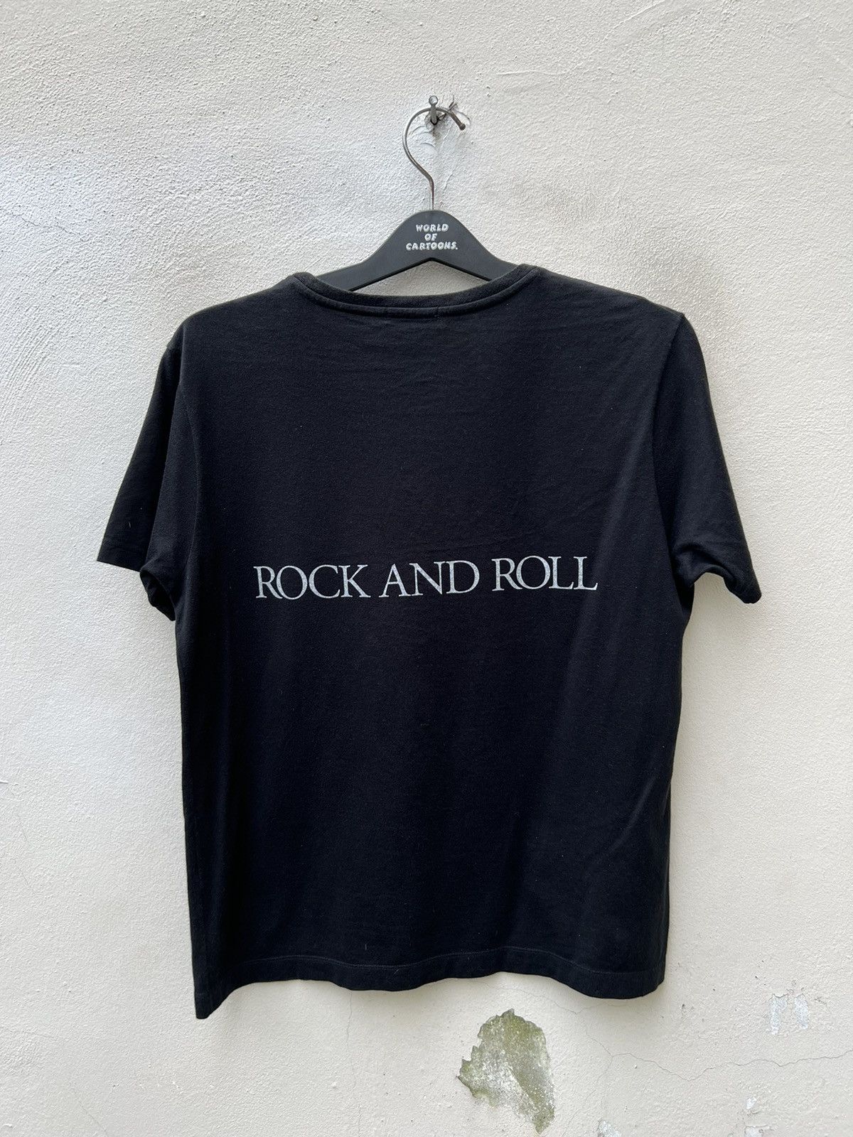 Band Tees × Lad Musician × The Rolling Stones Lad Musician X Rolling Stones " Rock & Roll " Black t Shirt Size US M / EU 48-50 / 2 - 13 Thumbnail