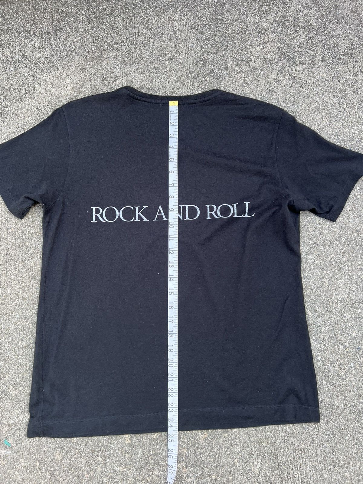 Band Tees × Lad Musician × The Rolling Stones Lad Musician X Rolling Stones " Rock & Roll " Black t Shirt Size US M / EU 48-50 / 2 - 4 Thumbnail