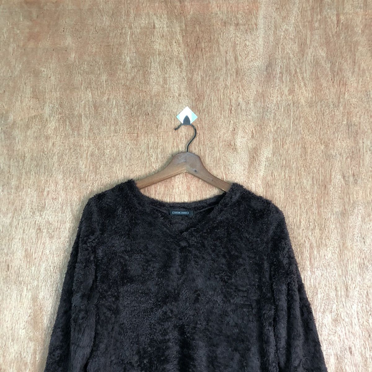Homespun Knitwear Fortune Cookies Shag Shaggy Fur Mohair Knitwear #6548 Size US S / EU 44-46 / 1 - 2 Thumbnail
