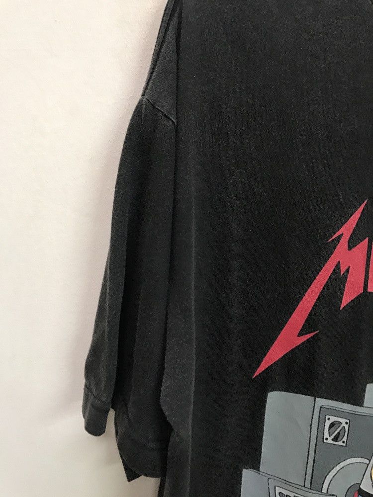 Band Tees 1997 Metallica Beaves and Butt-Head MTV Faded Band t shirt Size US L / EU 52-54 / 3 - 10 Thumbnail