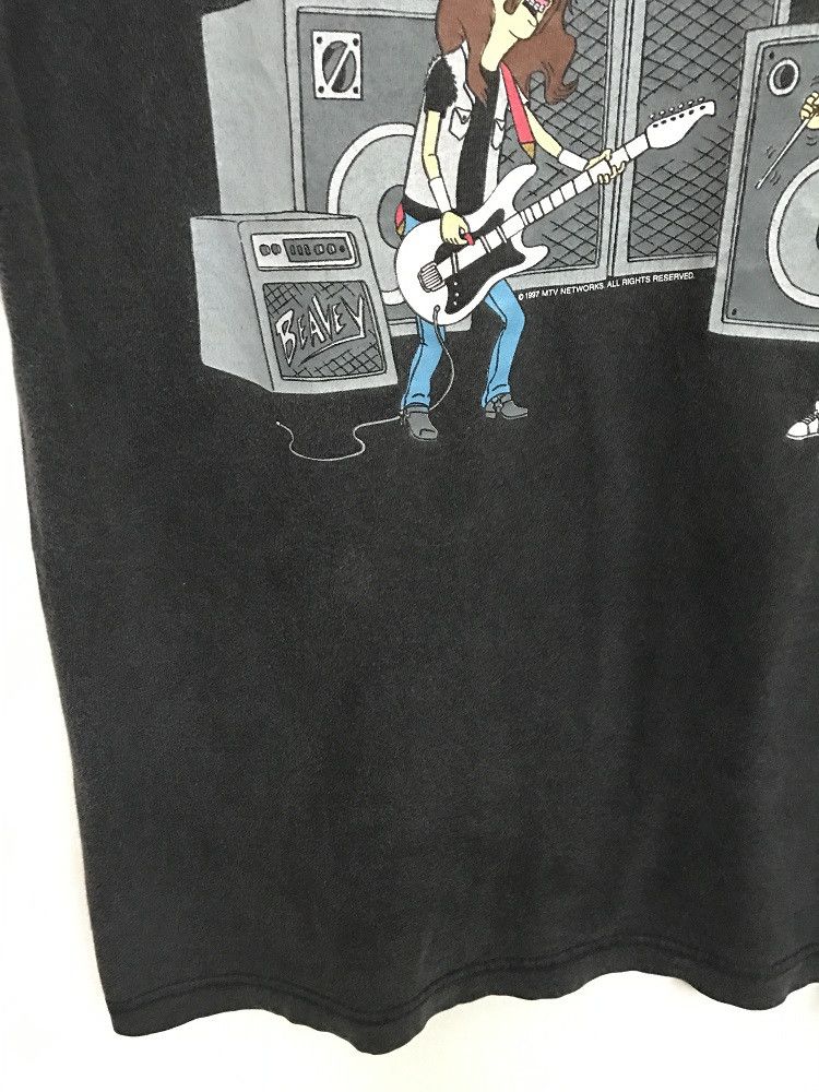 Band Tees 1997 Metallica Beaves and Butt-Head MTV Faded Band t shirt Size US L / EU 52-54 / 3 - 8 Thumbnail