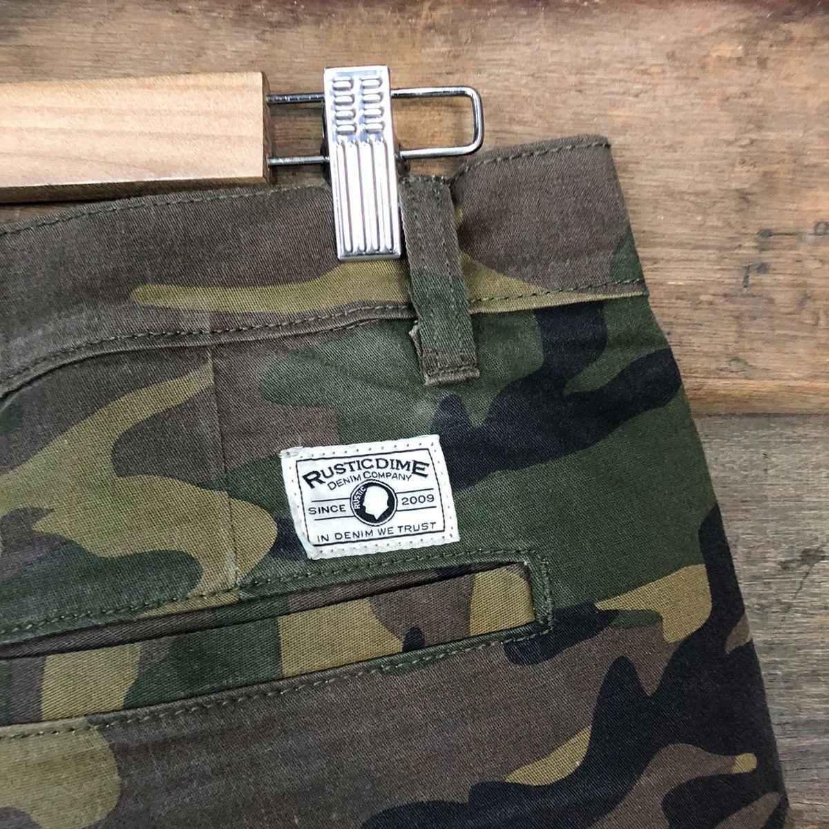 Rustic Dime RusticDime Joggers custom Camo streetwear Pants #5583 Size US 33 - 14 Thumbnail