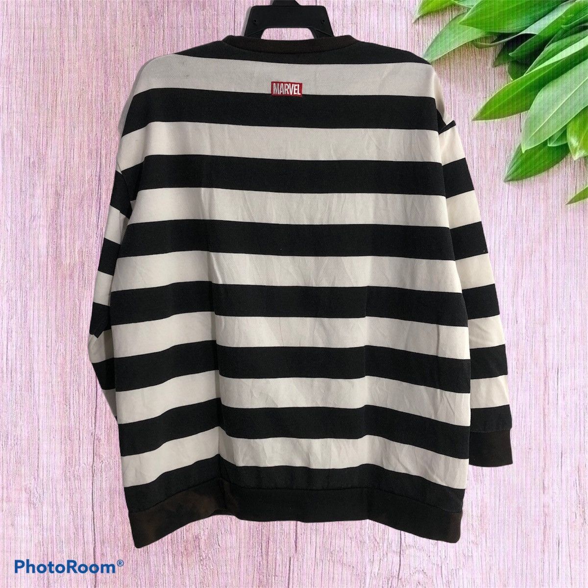 Marvel Comics Vintage Marvel Black White center logo sweater Size US M / EU 48-50 / 2 - 4 Thumbnail