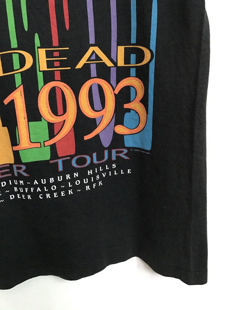 Band Tees VTG 1993 Grateful Dead Summer Tour Double Side Size US L / EU 52-54 / 3 - 12 Thumbnail