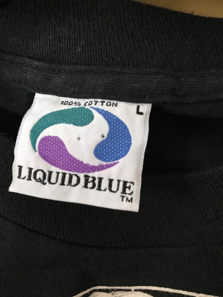 Band Tees Vintage 1993 Grateful Dead Liquid Blue Size US L / EU 52-54 / 3 - 15 Thumbnail
