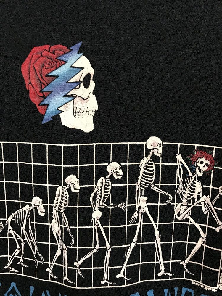 Band Tees Vintage 1993 Grateful Dead Liquid Blue Size US L / EU 52-54 / 3 - 14 Thumbnail