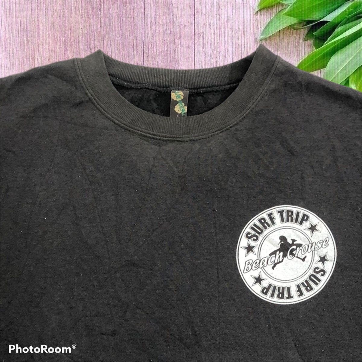 Japanese Brand Blue point surf trip sweatshirt Size US L / EU 52-54 / 3 - 3 Thumbnail