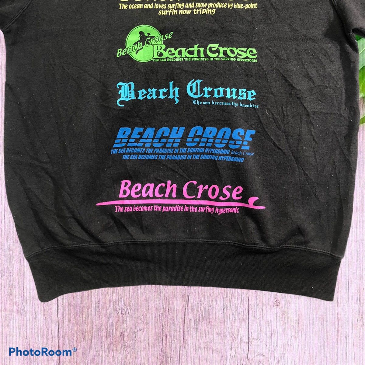 Japanese Brand Blue point surf trip sweatshirt Size US L / EU 52-54 / 3 - 9 Thumbnail