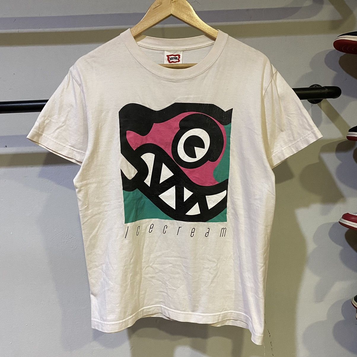 Billionaire Boys Club × Icecream × Pharrell RARE DESIGN‼️Icecream By Billionaire Boys Club Pharrell Tee Size US M / EU 48-50 / 2 - 1 Thumbnail