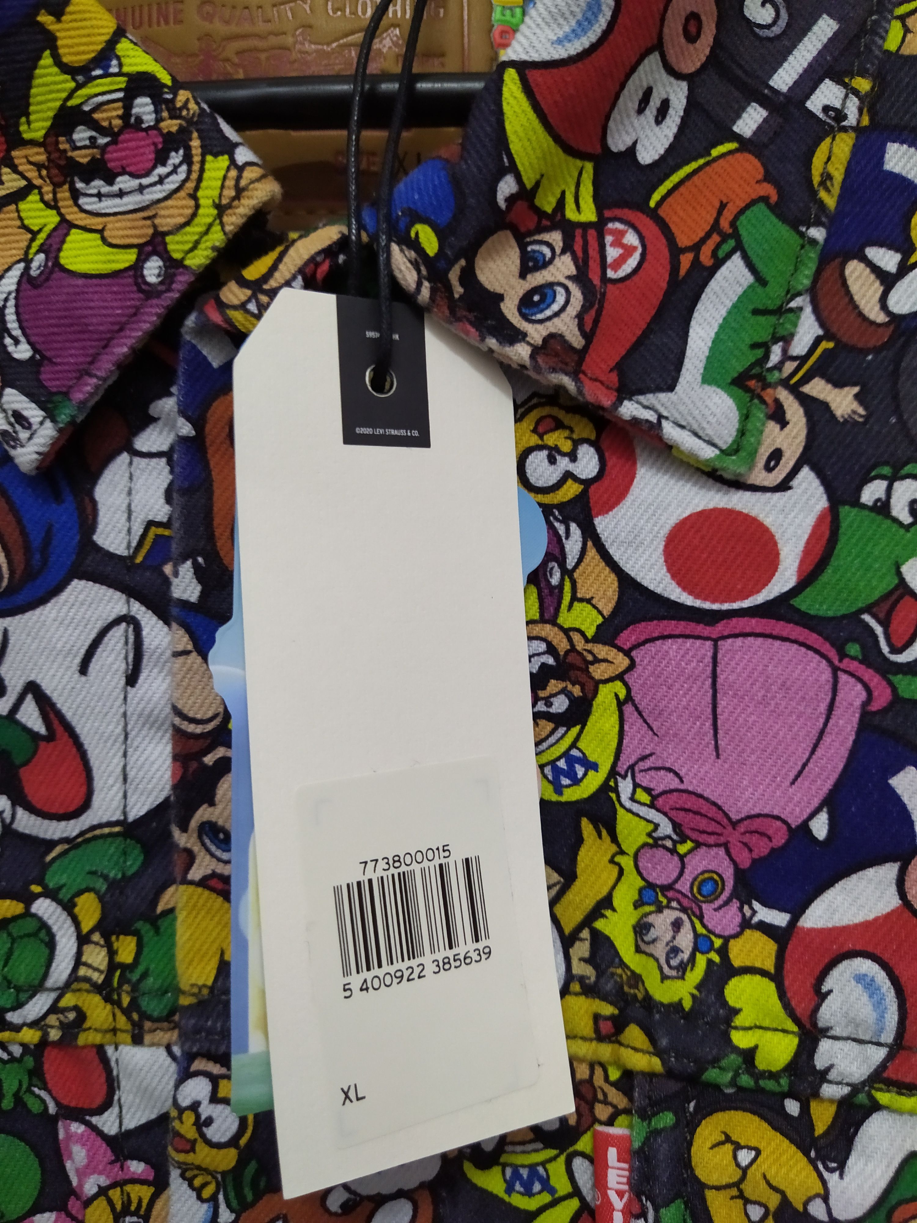 Levi's LEVIS x SUPER MARIO Limited BIG E JACKET (Z3) Size US XL / EU 56 / 4 - 4 Thumbnail