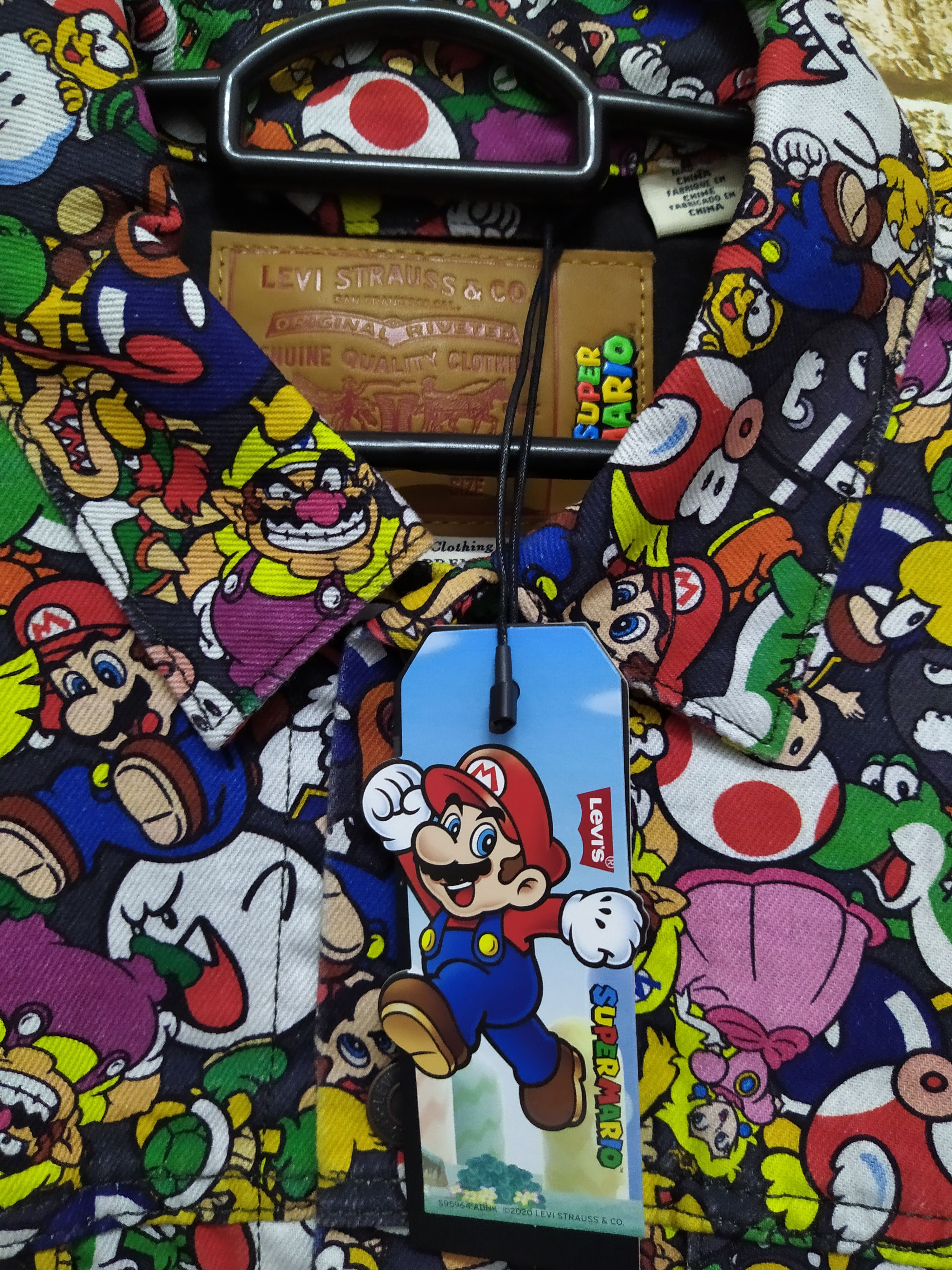 Levi's LEVIS x SUPER MARIO Limited BIG E JACKET (Z3) Size US XL / EU 56 / 4 - 5 Thumbnail