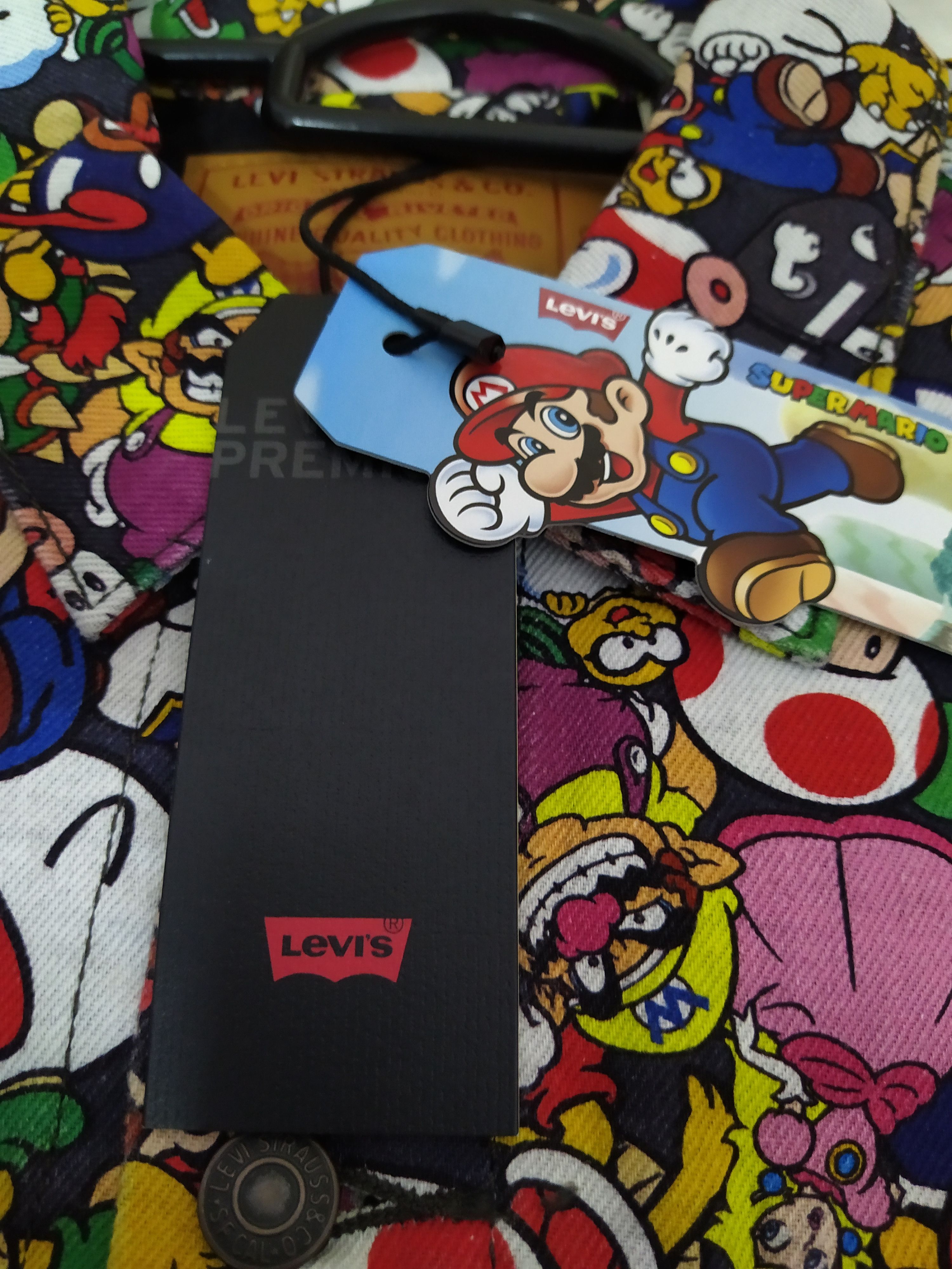 Levi's LEVIS x SUPER MARIO Limited BIG E JACKET (Z3) Size US XL / EU 56 / 4 - 9 Thumbnail