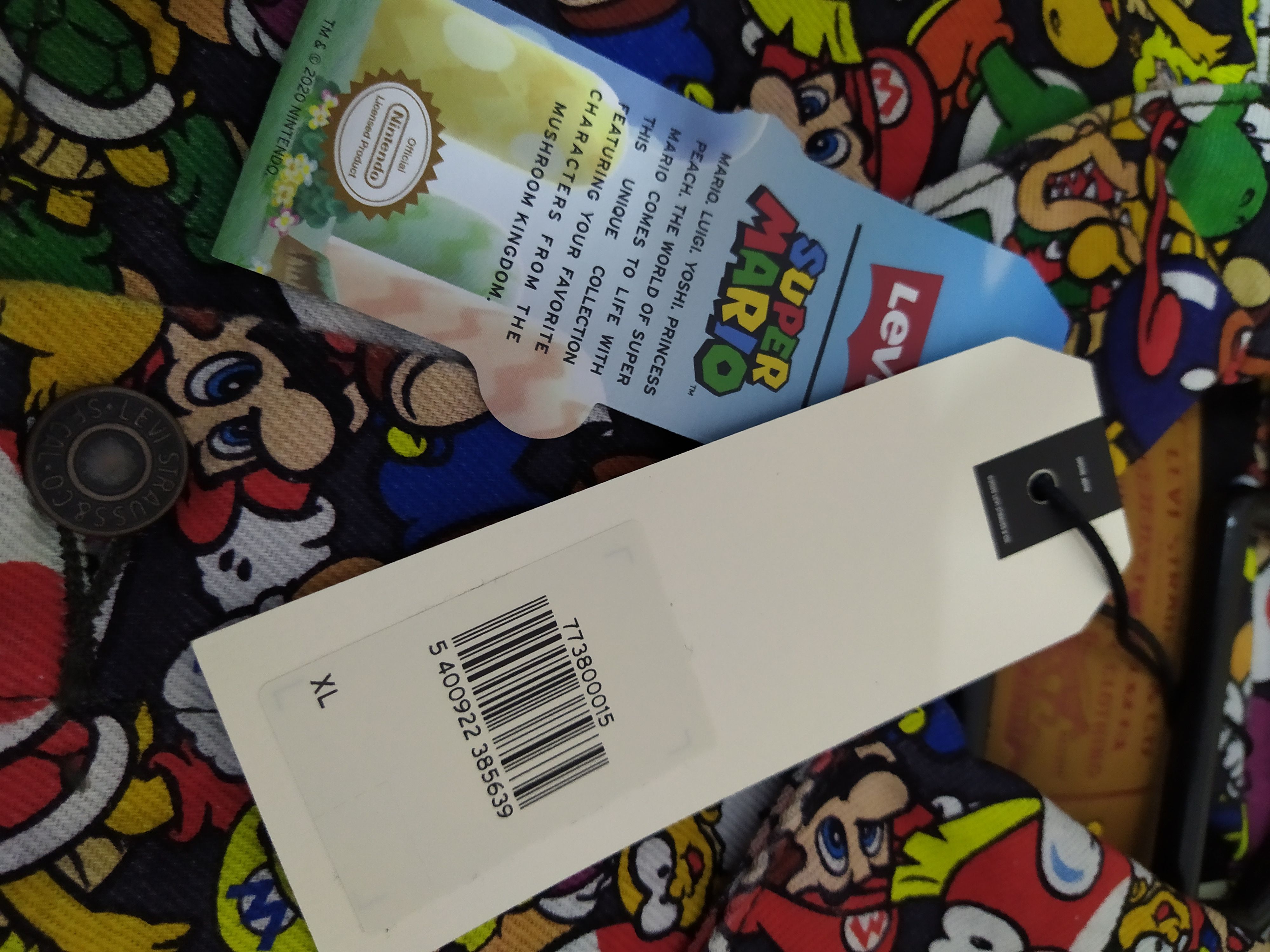 Levi's LEVIS x SUPER MARIO Limited BIG E JACKET (Z3) Size US XL / EU 56 / 4 - 10 Thumbnail