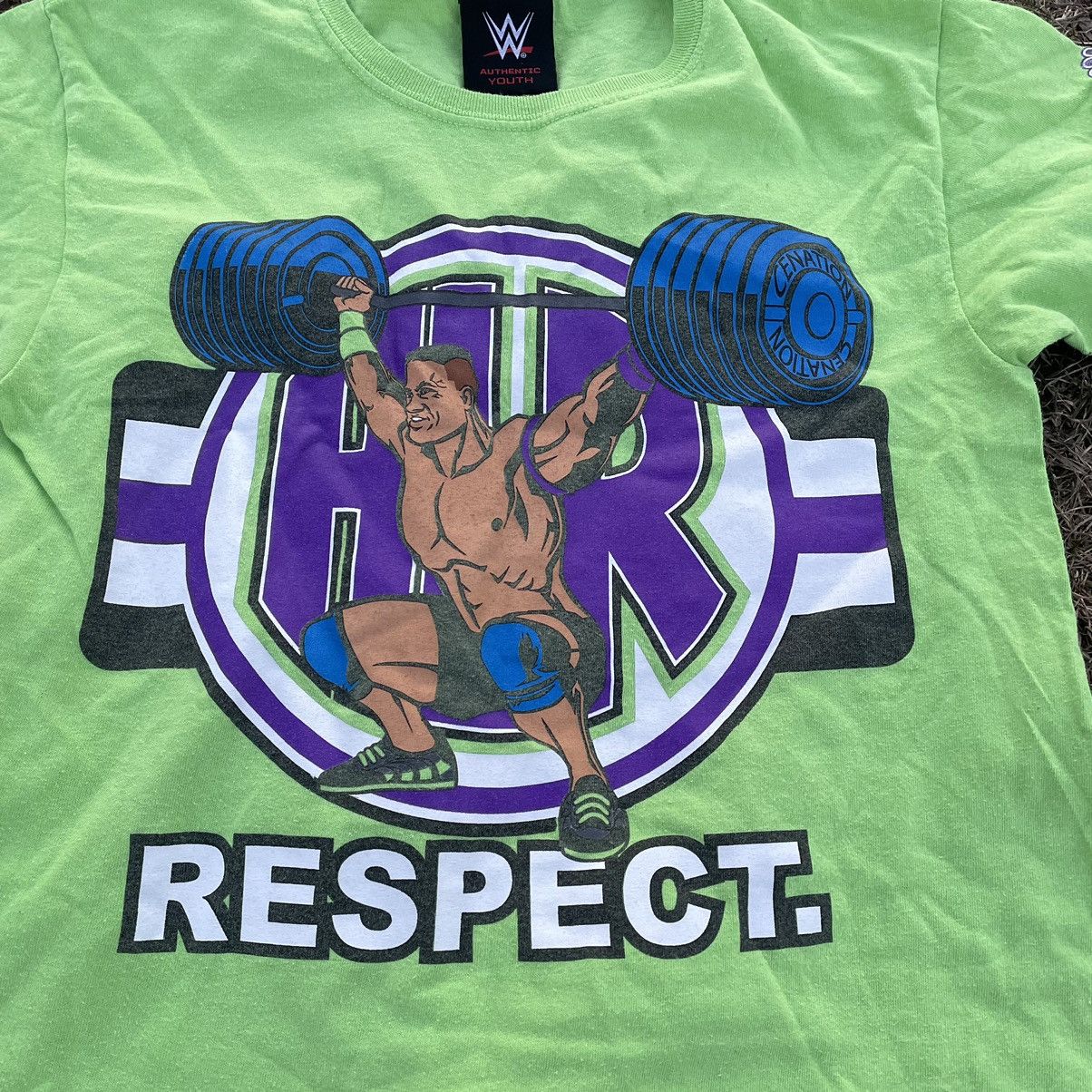 Vintage Y2K Neon Green Graphic Tee Wu Tang Respect Streetwear Slim M Size US M / EU 48-50 / 2 - 5 Thumbnail
