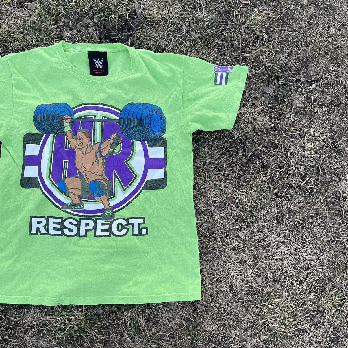 Vintage Y2K Neon Green Graphic Tee Wu Tang Respect Streetwear Slim M Size US M / EU 48-50 / 2 - 3 Thumbnail