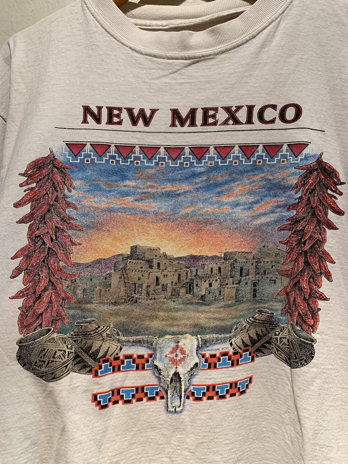 Other × Vintage *RARE* Vintage New Mexico SanSegal Nature Art T-Shirt Large Size US L / EU 52-54 / 3 - 2 Thumbnail